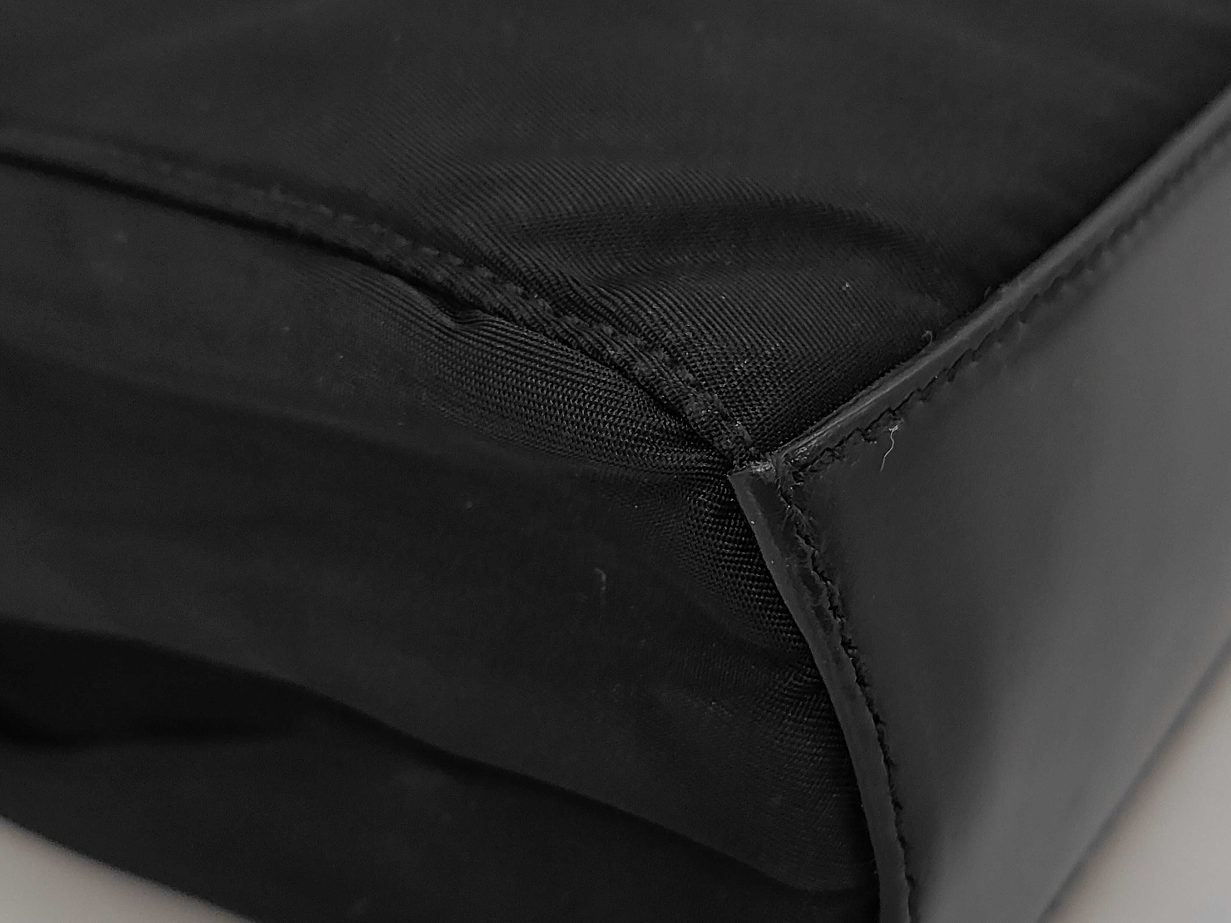 Nylon Prada Nylon Triangle Logo Tote Bag Handbag — view 3