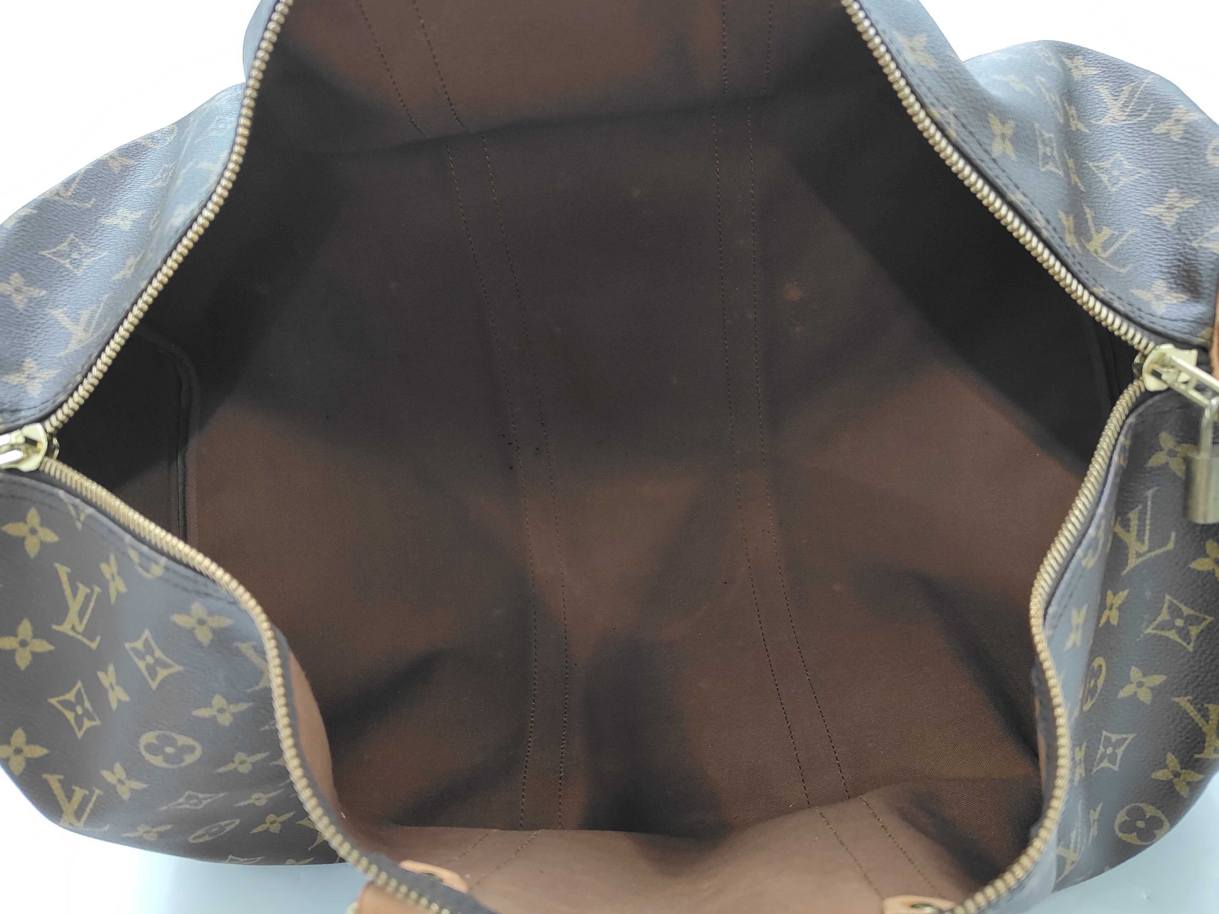 Monogram LV Monogram Keepall 55 M41424 VI1913 Boston Bag — view 9