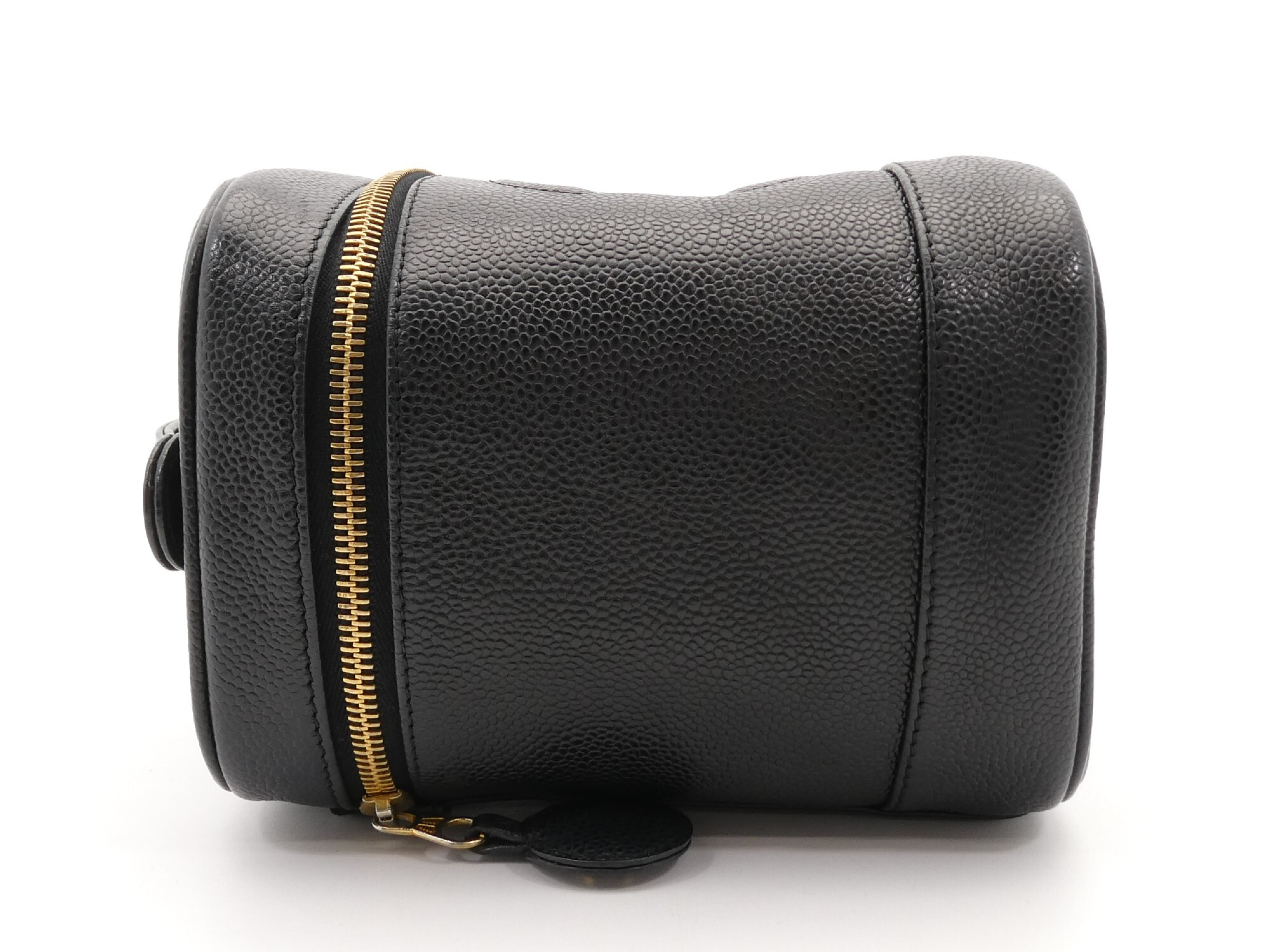 Caviar Skin Coco Mark Vanity Bag — view 3