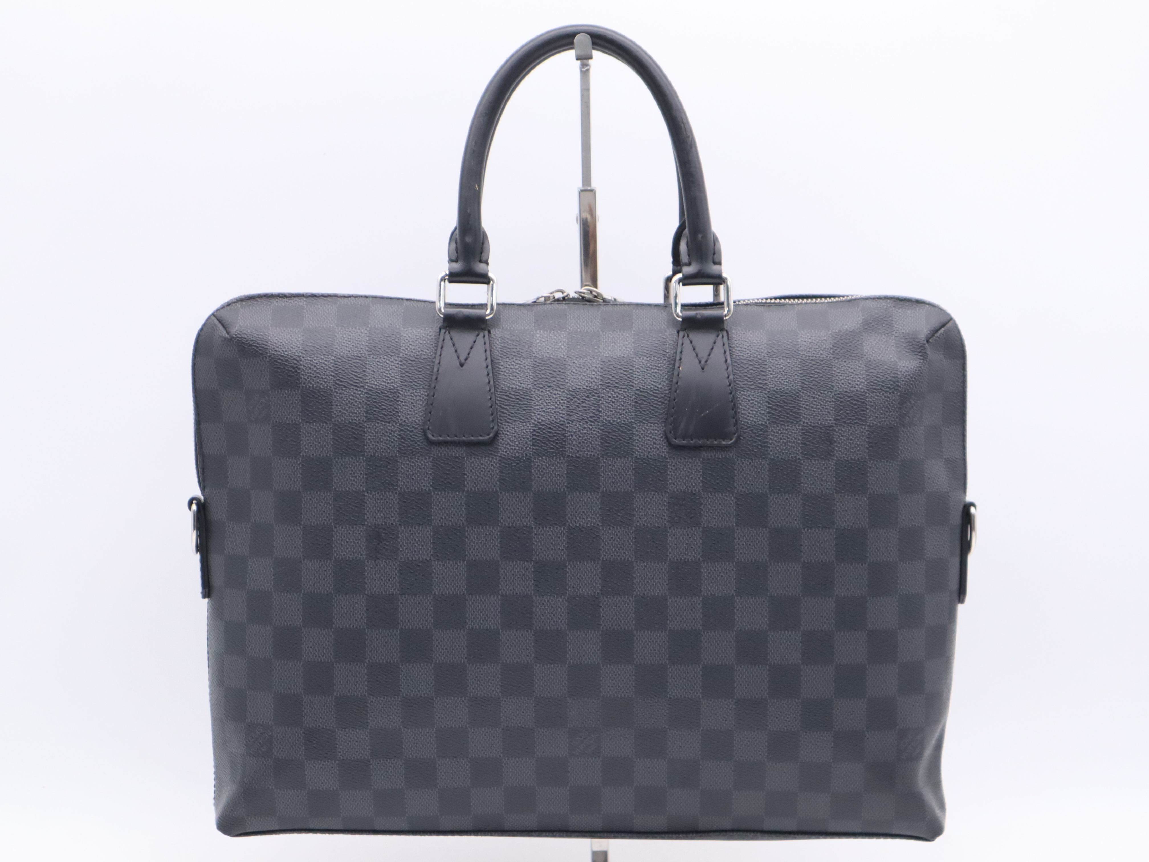 N48224 Graphite Portedocument Jour PDJ Handbag