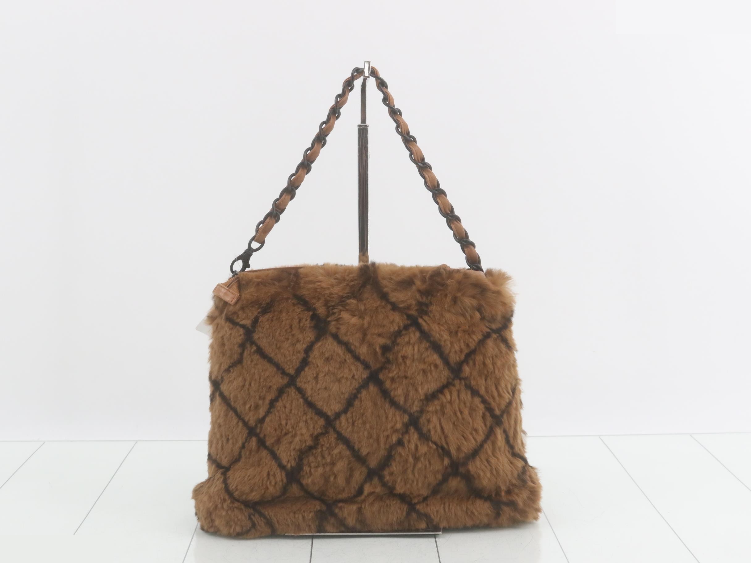 Matelassé Chain Shoulder Bag — view 2
