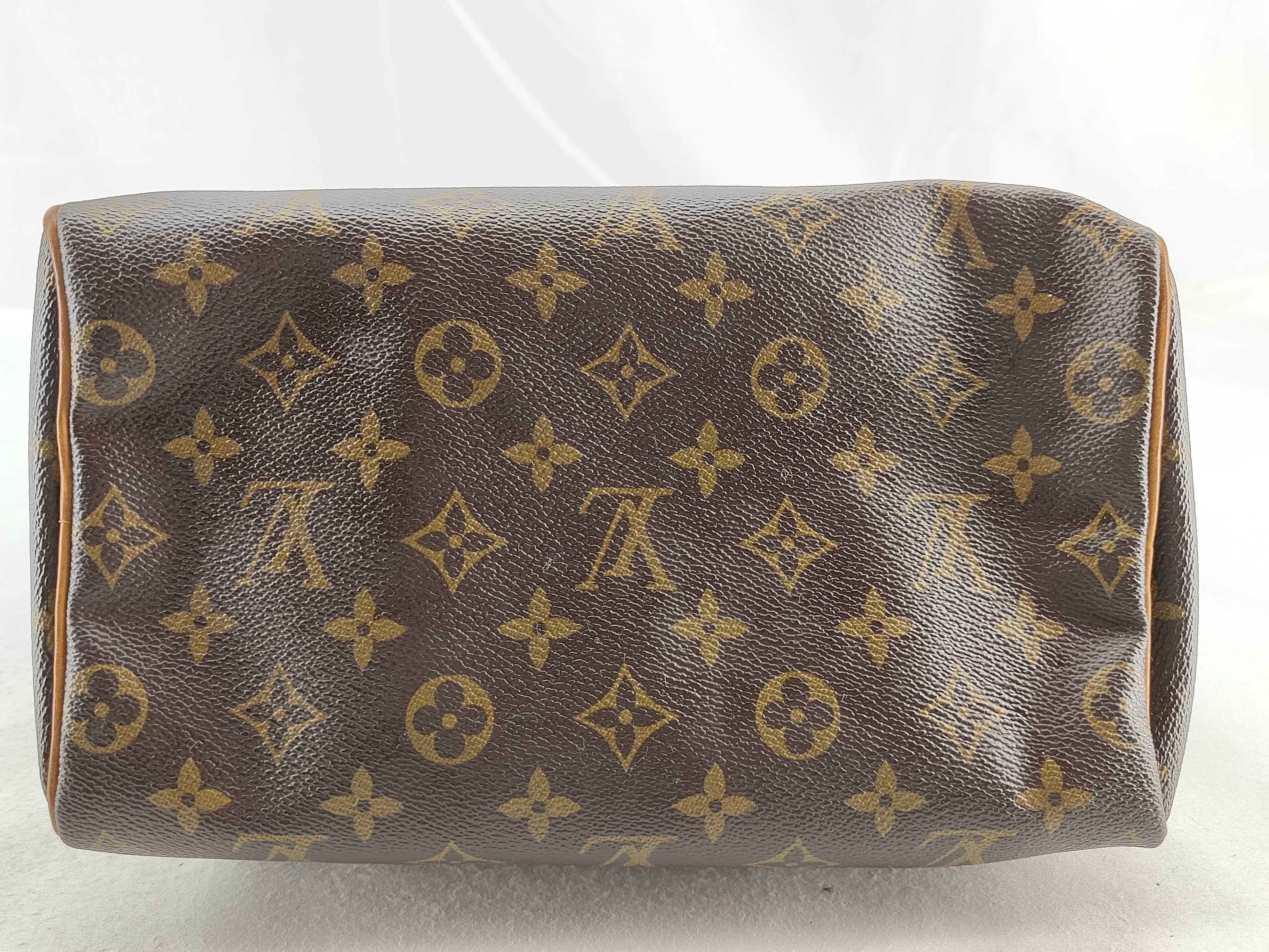 Monogram Louis Vuitton Speedy 25 Boston Bag — view 12