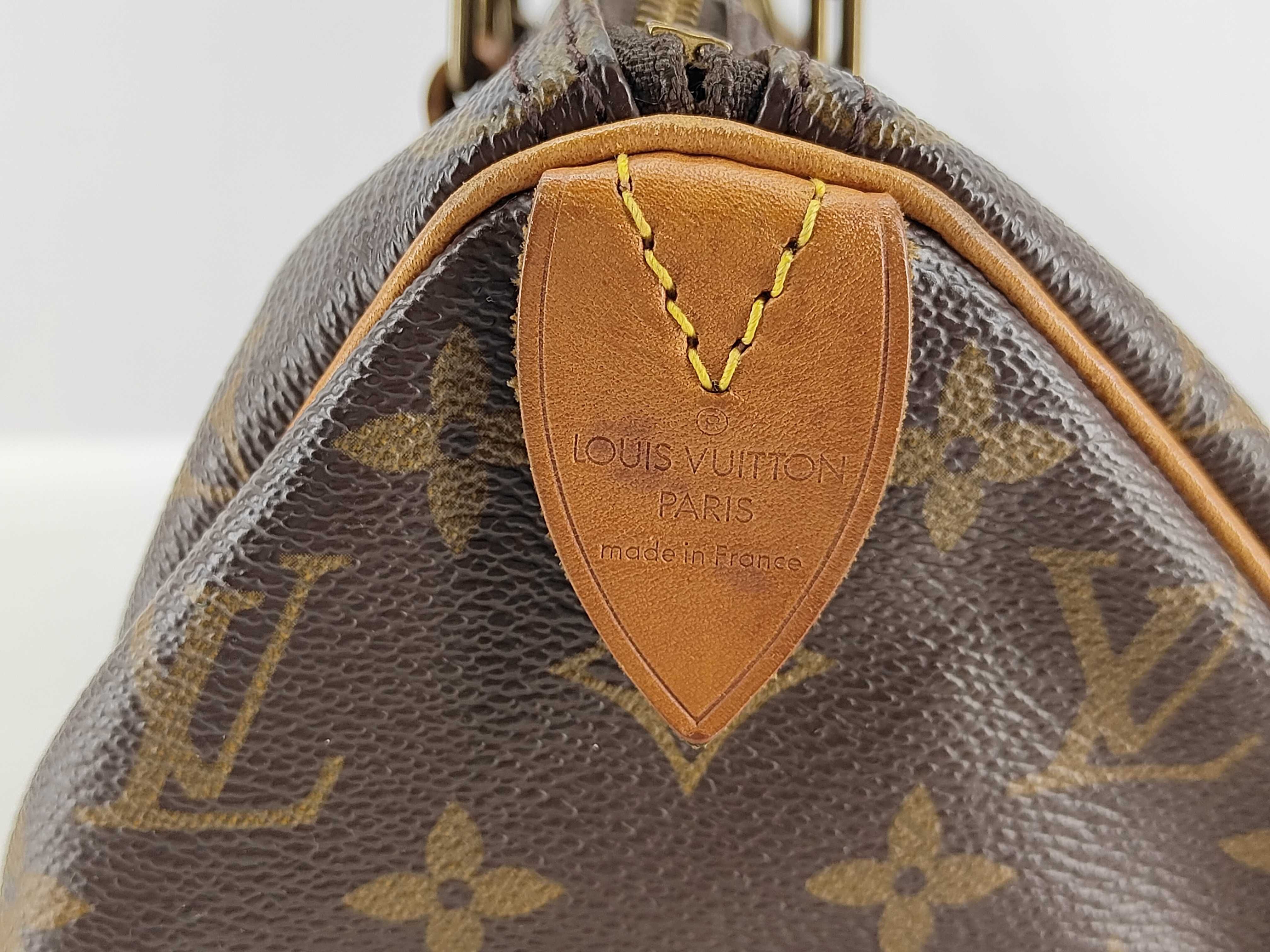 Monogram Louis Vuitton Speedy 25 Boston Bag — view 4