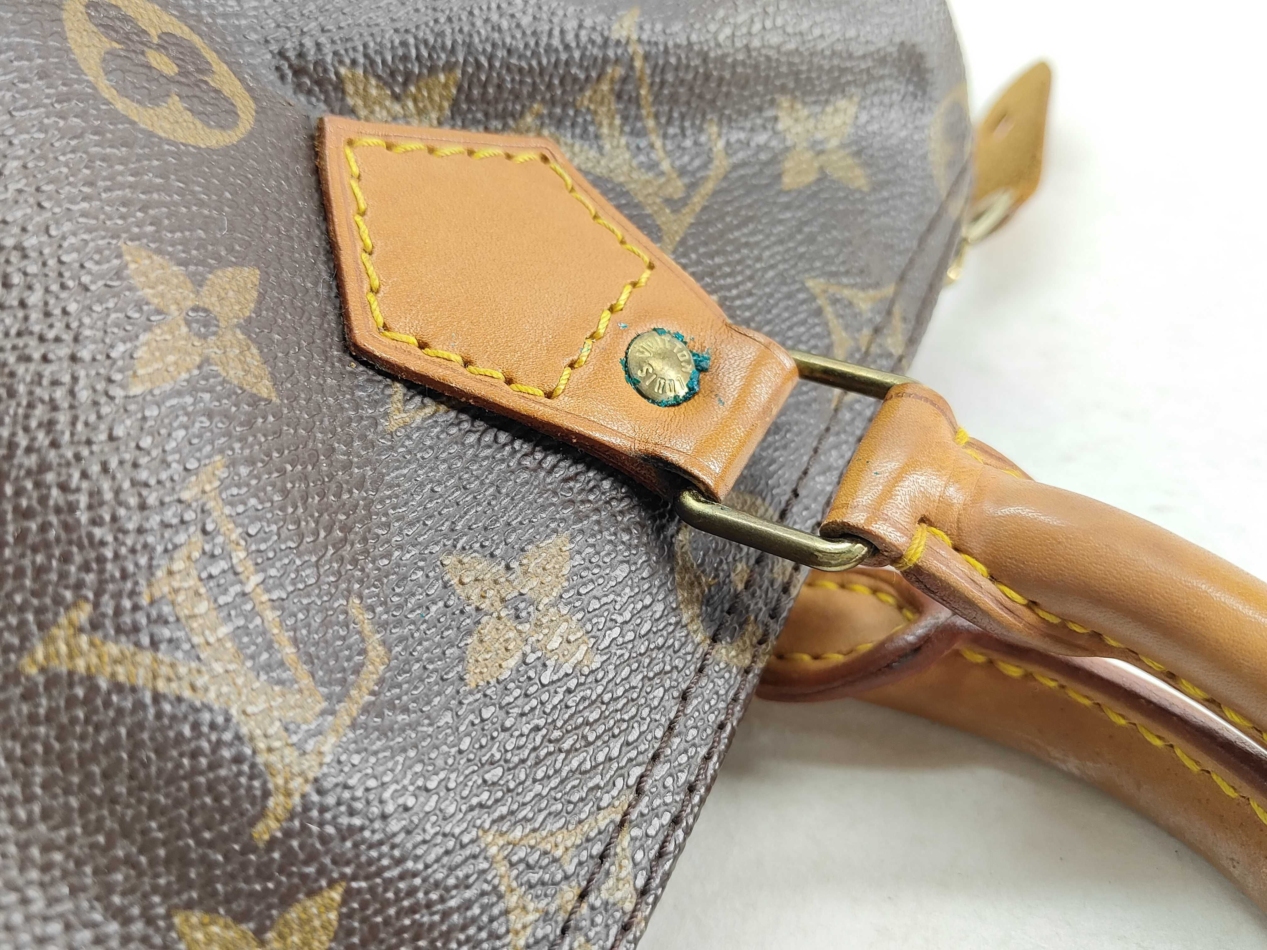 Monogram Louis Vuitton Speedy 25 Boston Bag — view 10