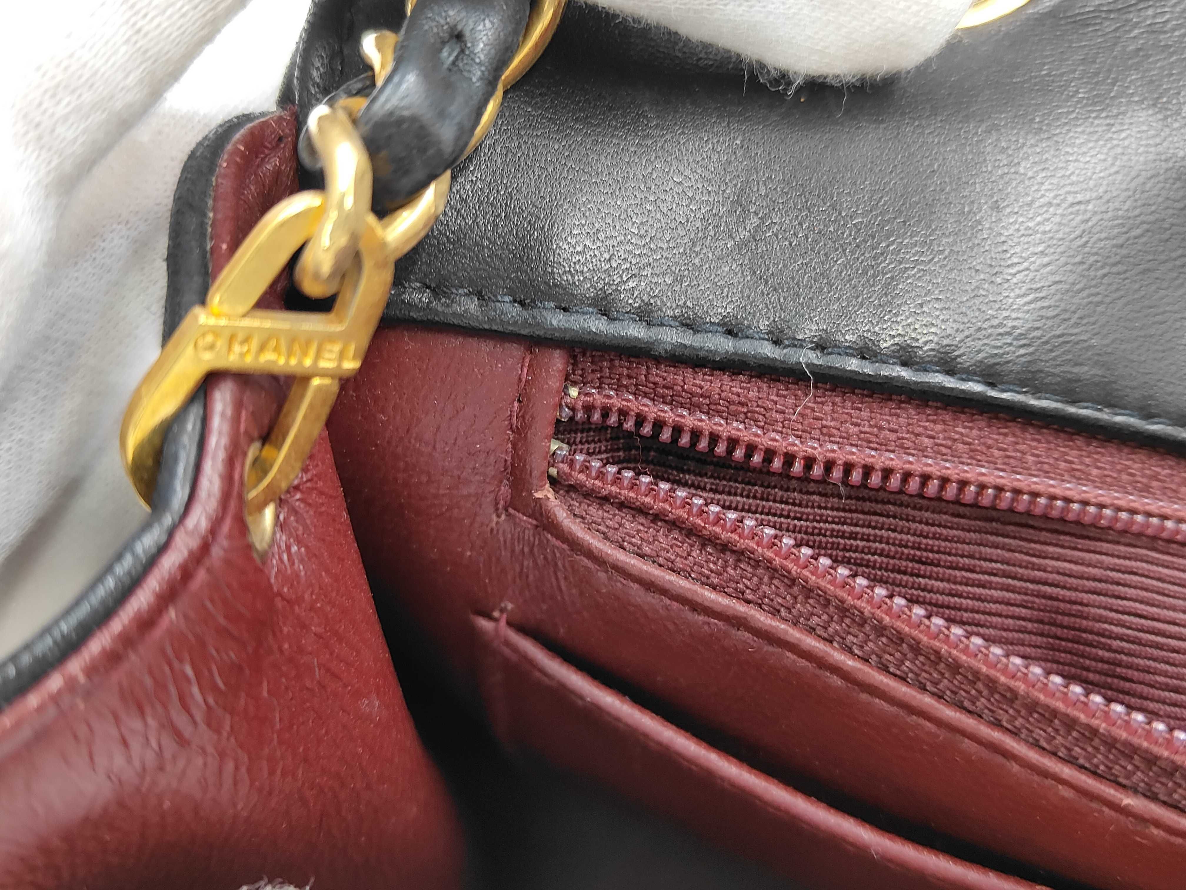 Lambskin Matelassé Coco Mark Diana Shoulder Bag Chain Shoulder Bag — view 12