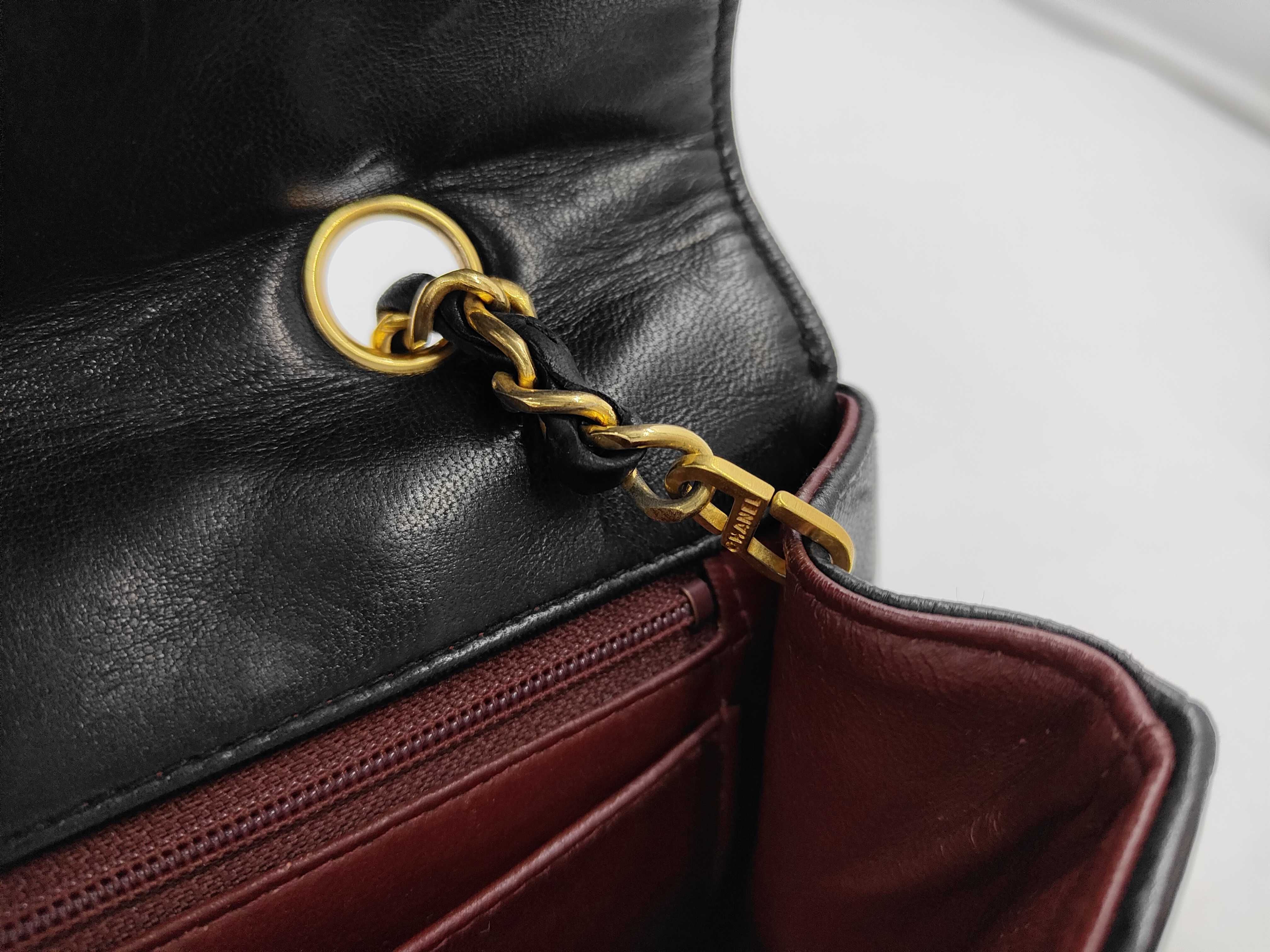 Lambskin Matelassé Coco Mark Diana Shoulder Bag Chain Shoulder Bag — view 9