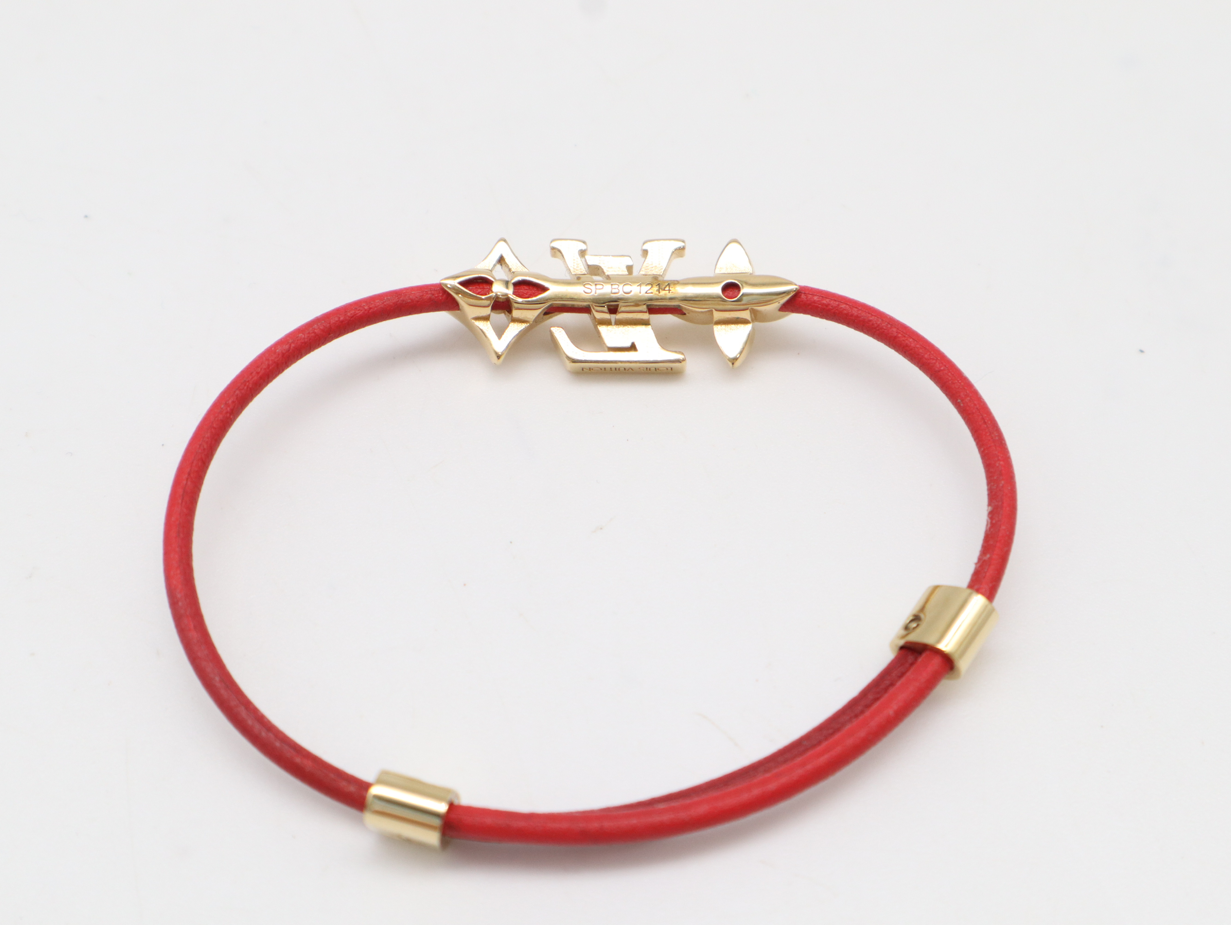 LV Iconic Bracelet Red Bracelet/Bangle — view 2