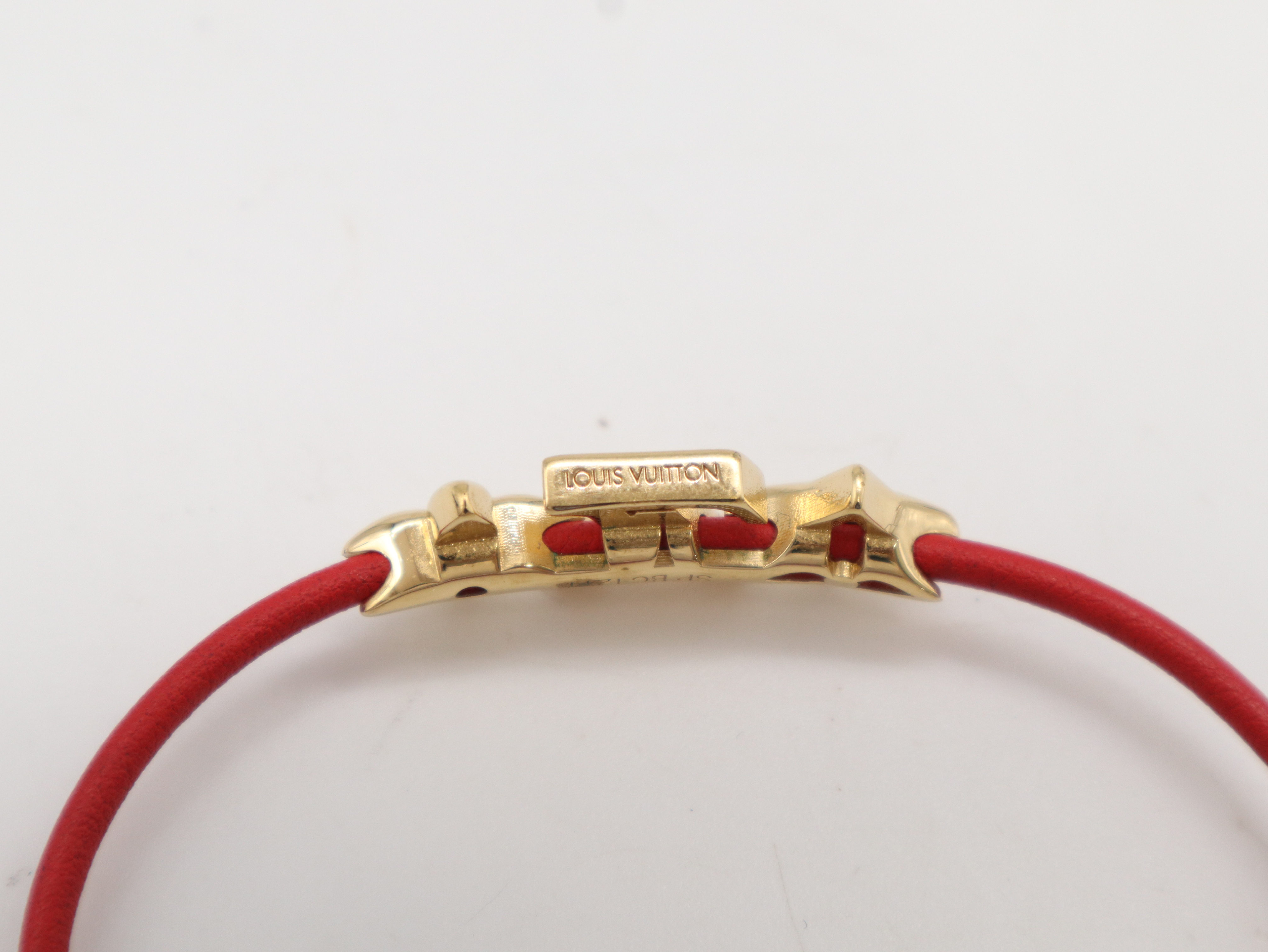 LV Iconic Bracelet Red Bracelet/Bangle — view 4