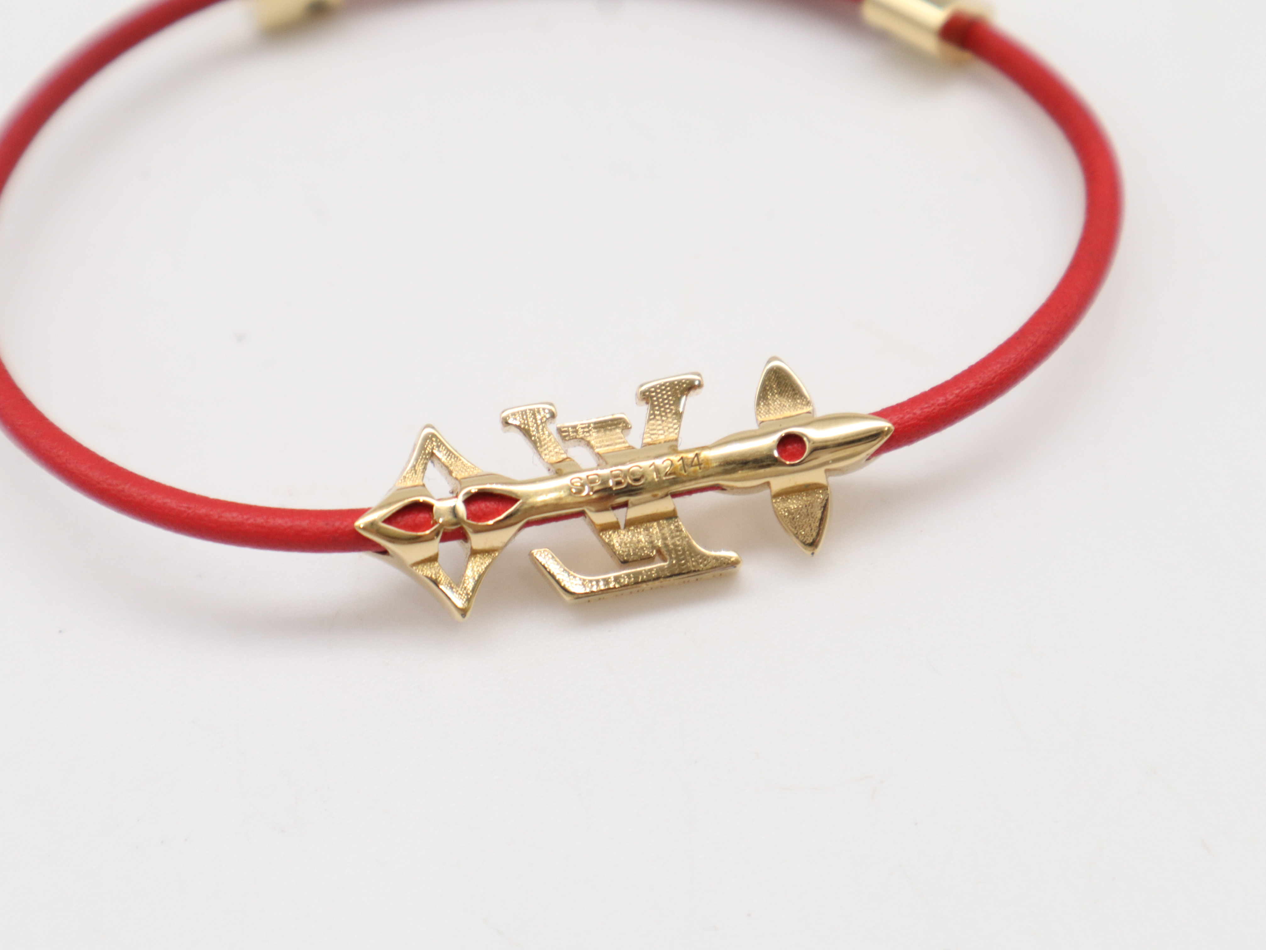 LV Iconic Bracelet Red Bracelet/Bangle — view 5