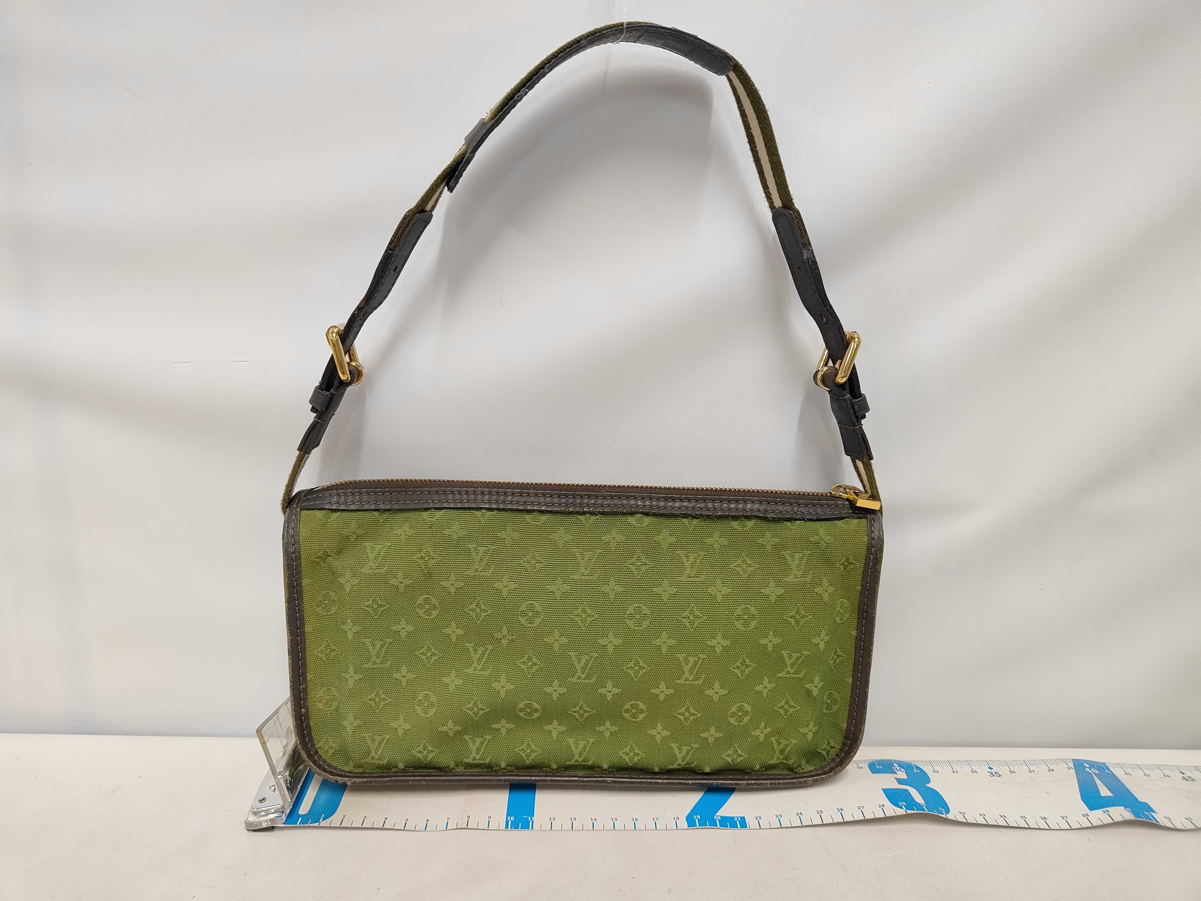 Monogram Mini Catherine Moss Green TH0084 One-Shoulder Bag — view 2