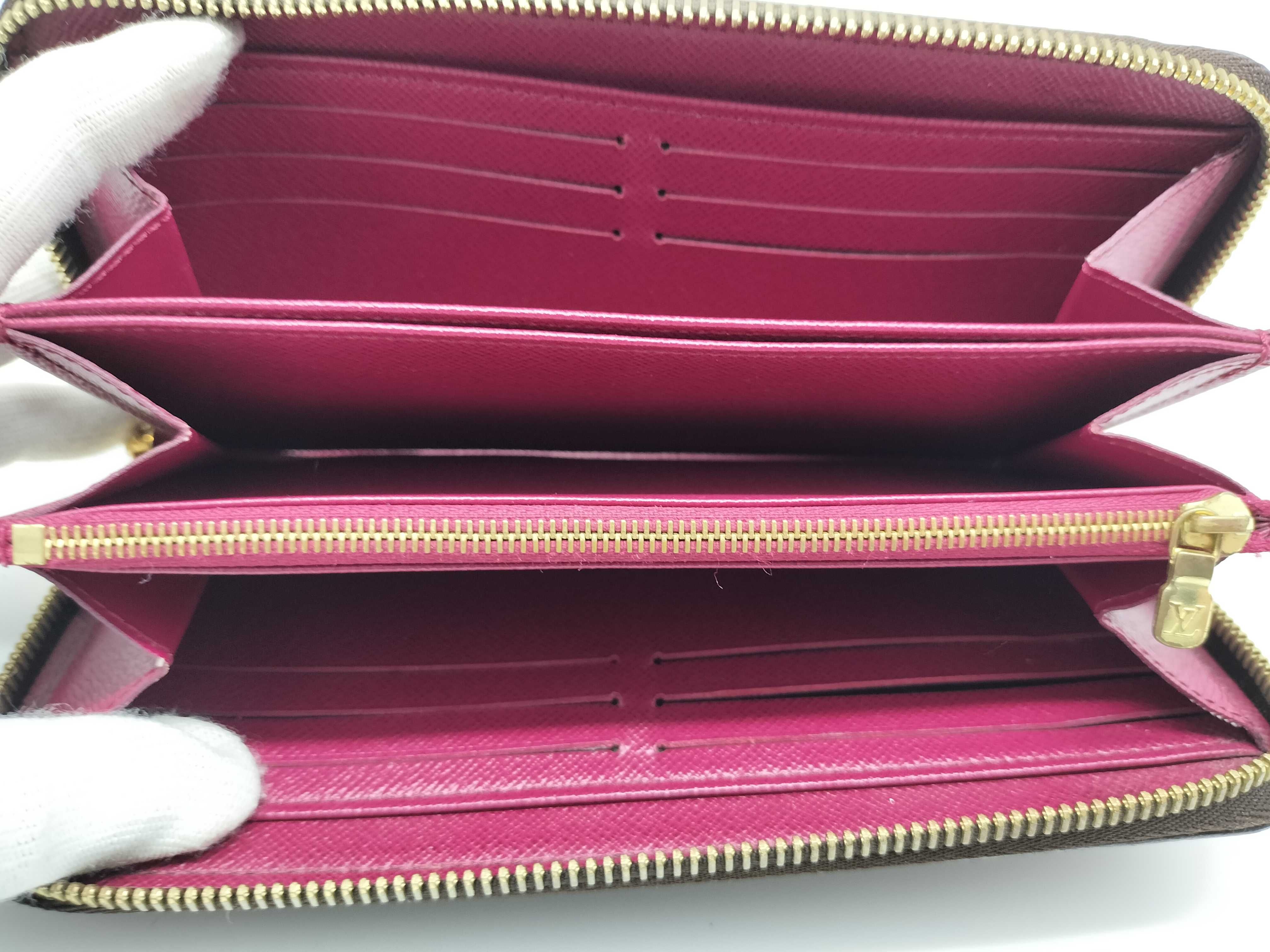 Monogram M41895 Zippy Wallet Fuchsia GI2157 Wallet — view 9