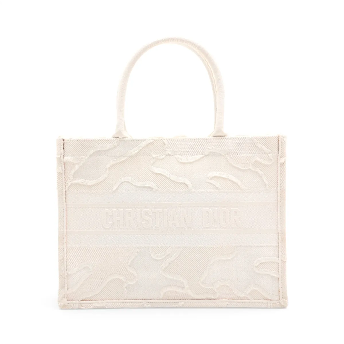 Book Tote Medium Canvas Tote Bag White