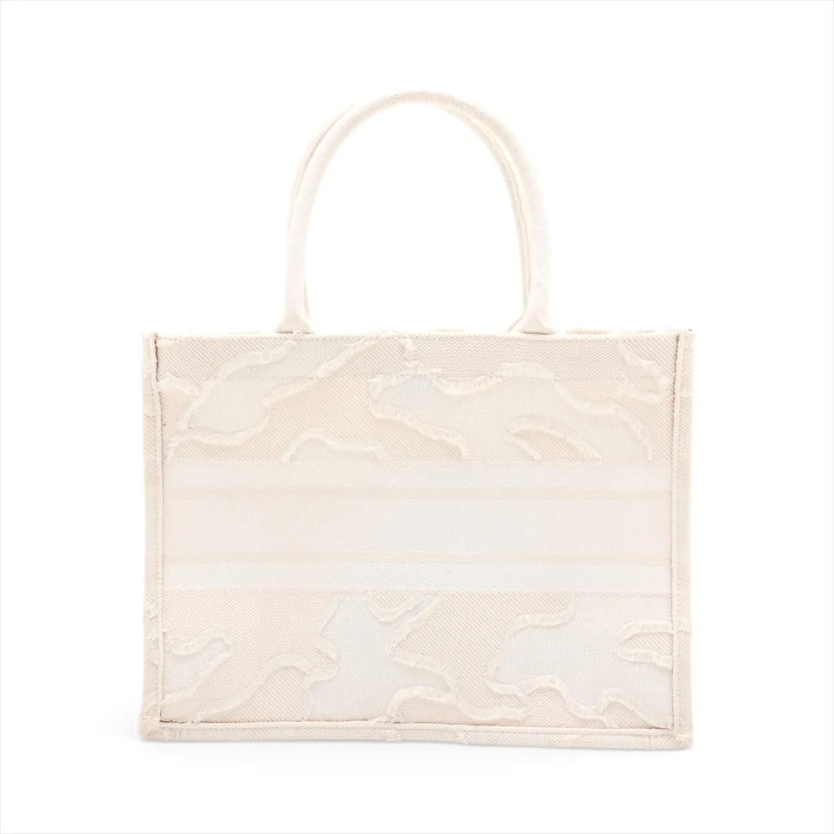 Book Tote Medium Canvas Tote Bag White — view 2