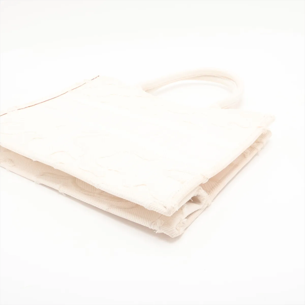 Book Tote Medium Canvas Tote Bag White — view 3