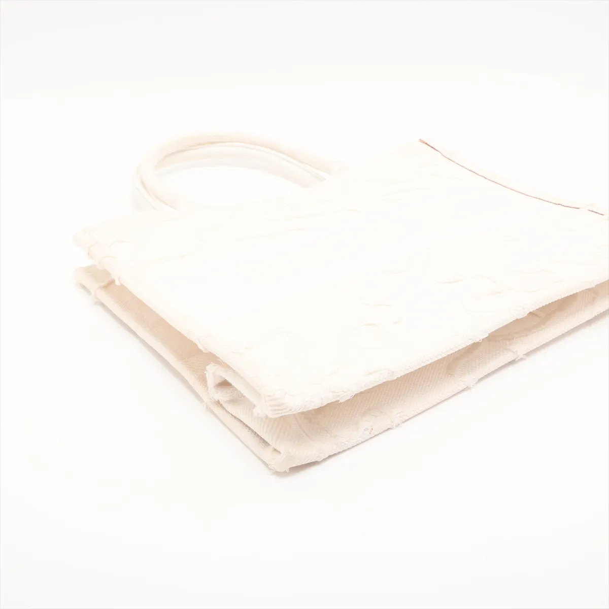 Book Tote Medium Canvas Tote Bag White — view 4