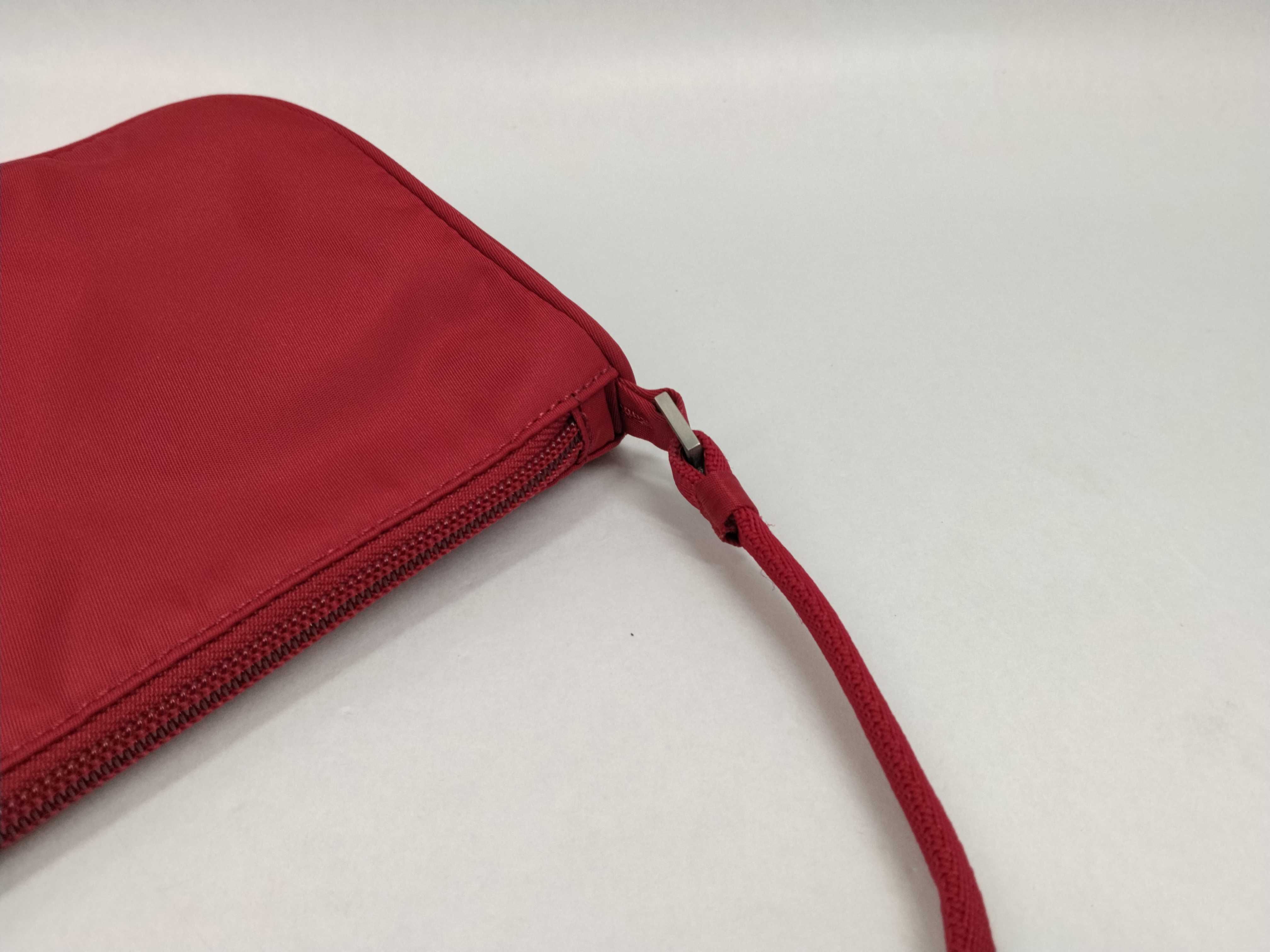 Nylon Pouch Bag, Red Pouch — view 4