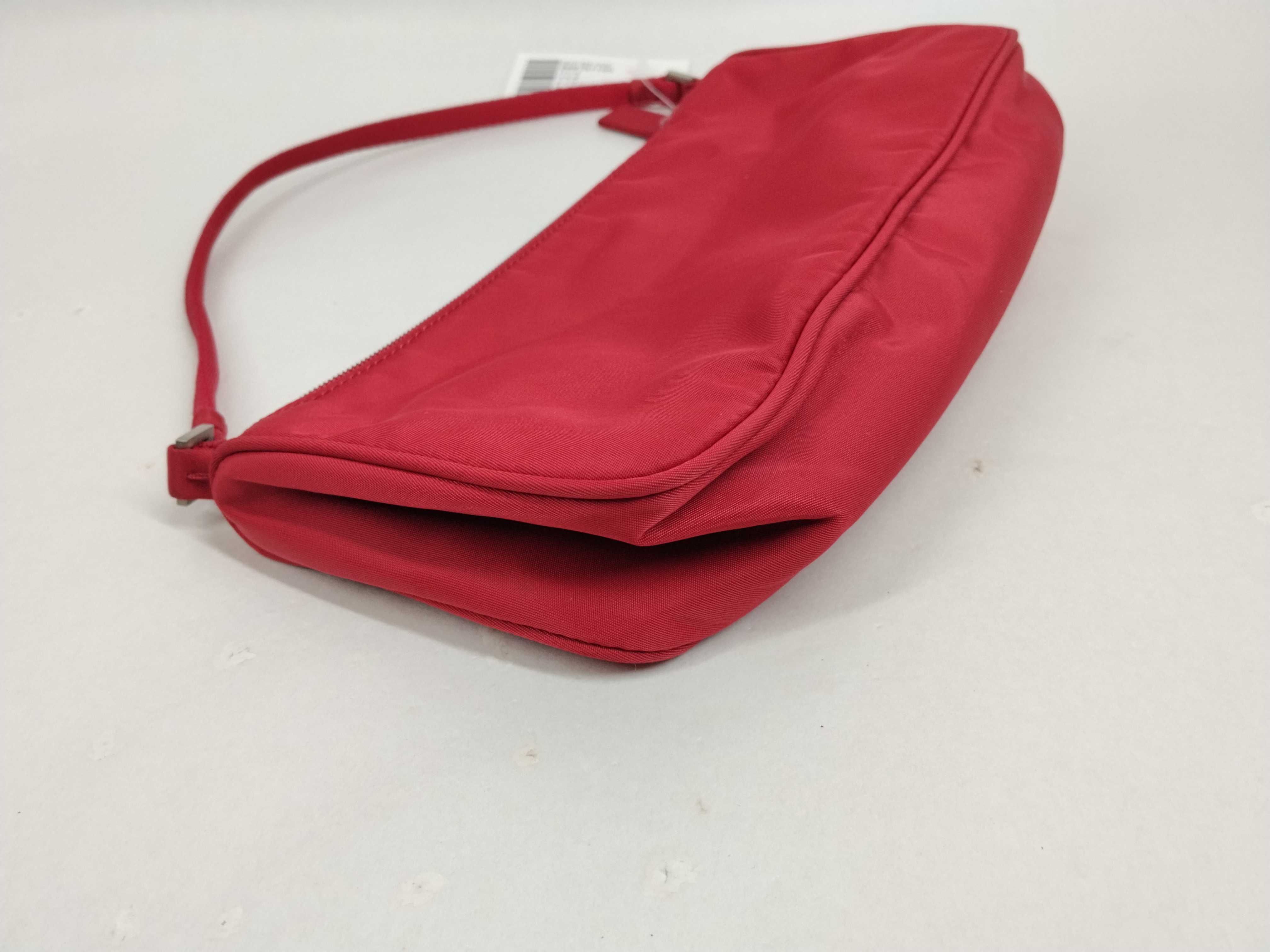 Nylon Pouch Bag, Red Pouch — view 7