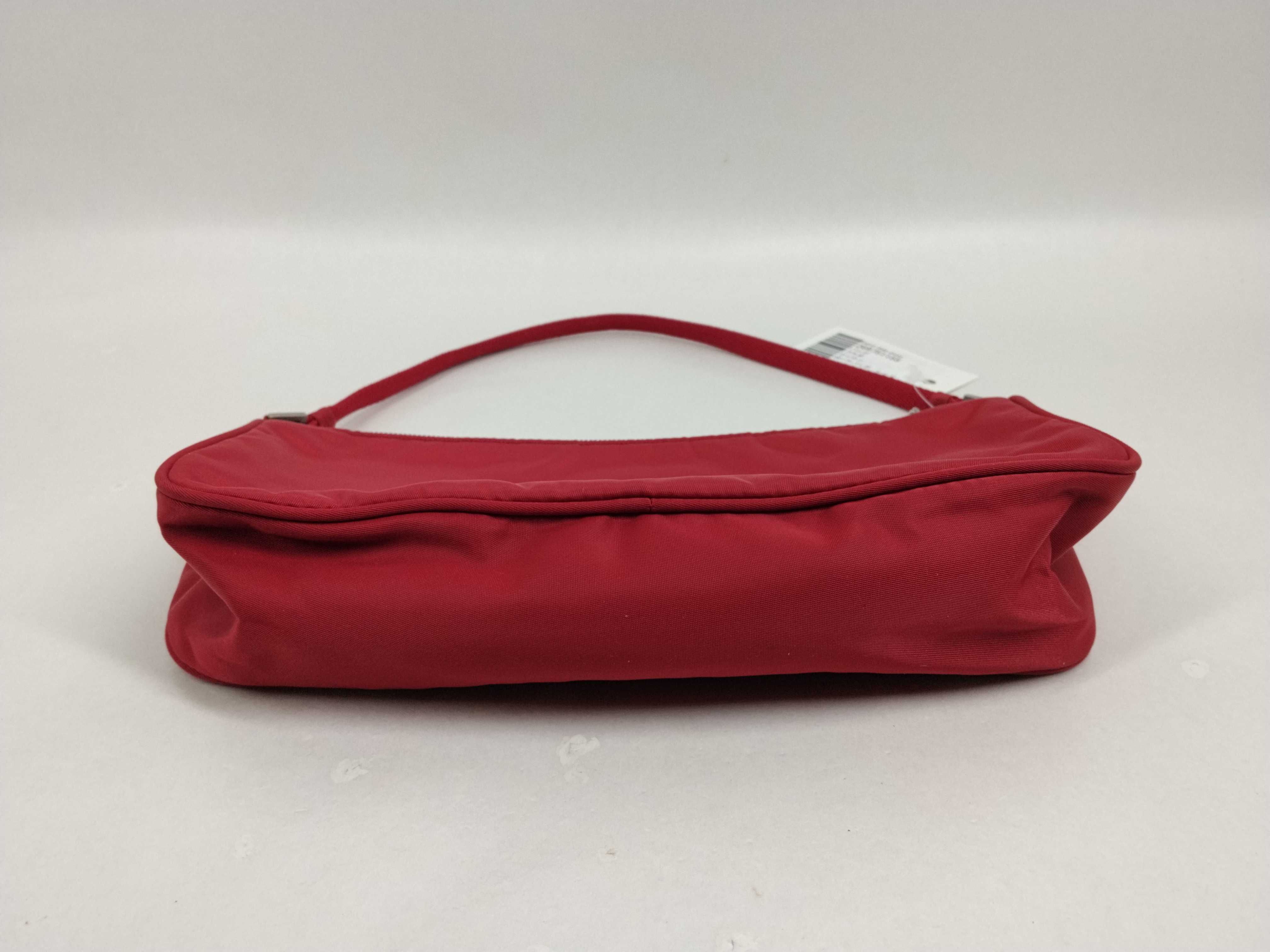 Nylon Pouch Bag, Red Pouch — view 8