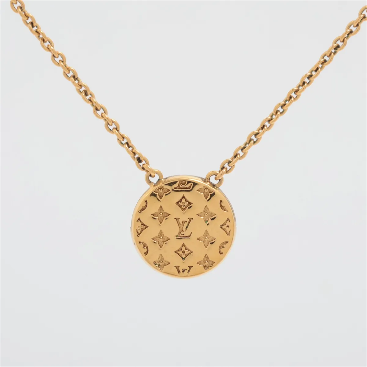 M69643 Collier LtoV VA0280 Necklace GP Gold x Silver. Shows — view 2