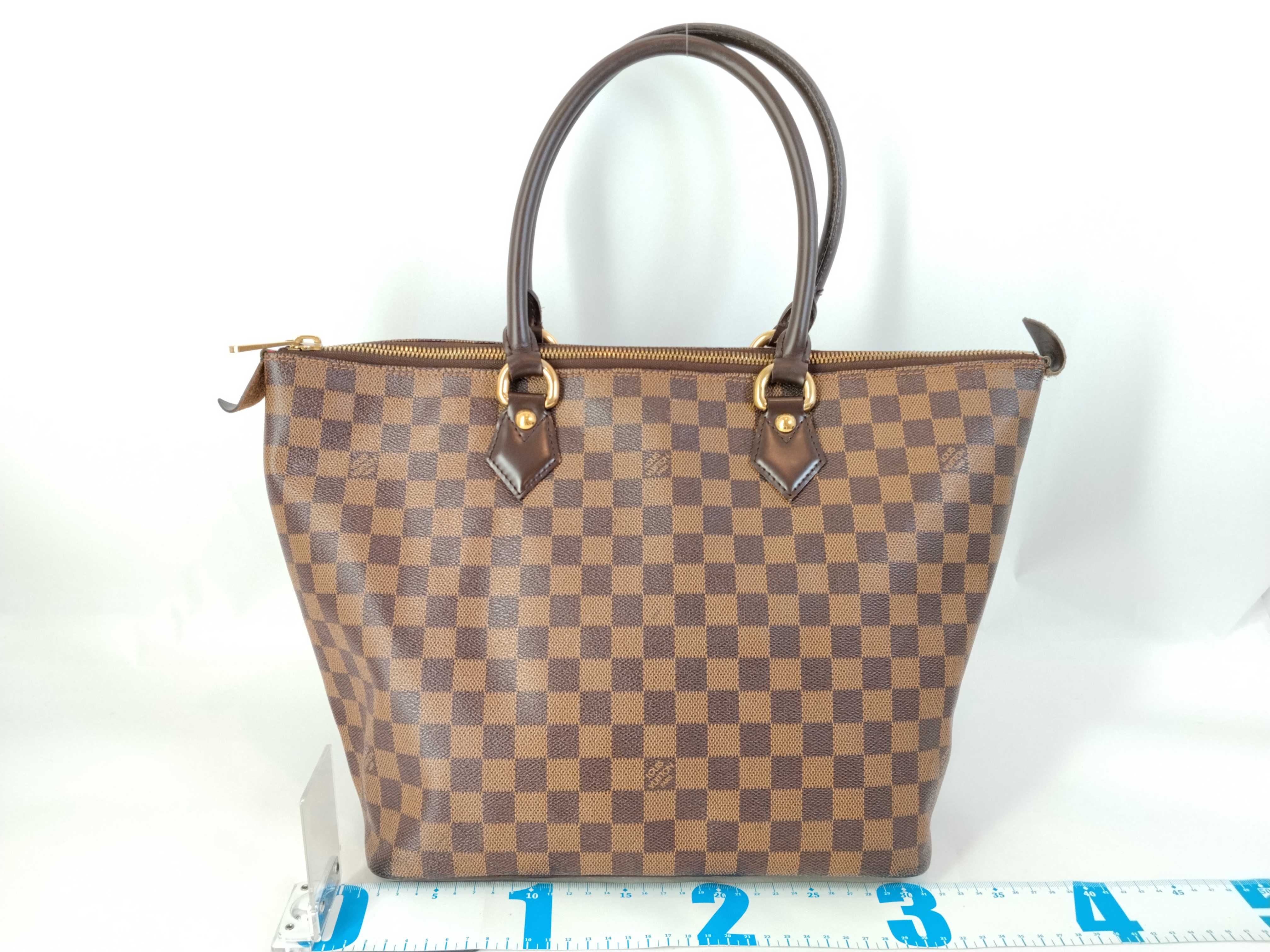 Damier Saleya MM N51182 Brown VI1140 Handbag — view 2
