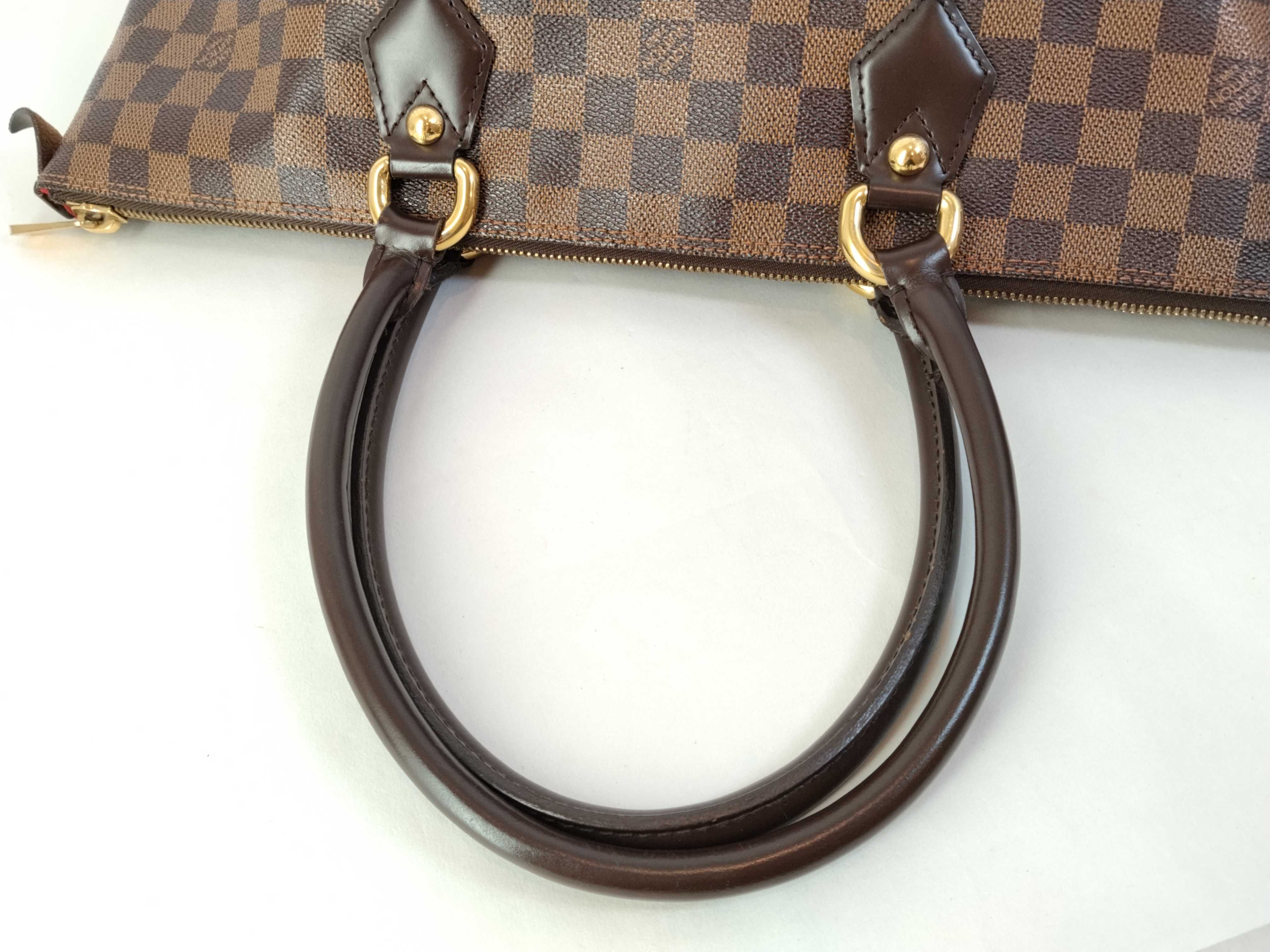 Damier Saleya MM N51182 Brown VI1140 Handbag — view 3
