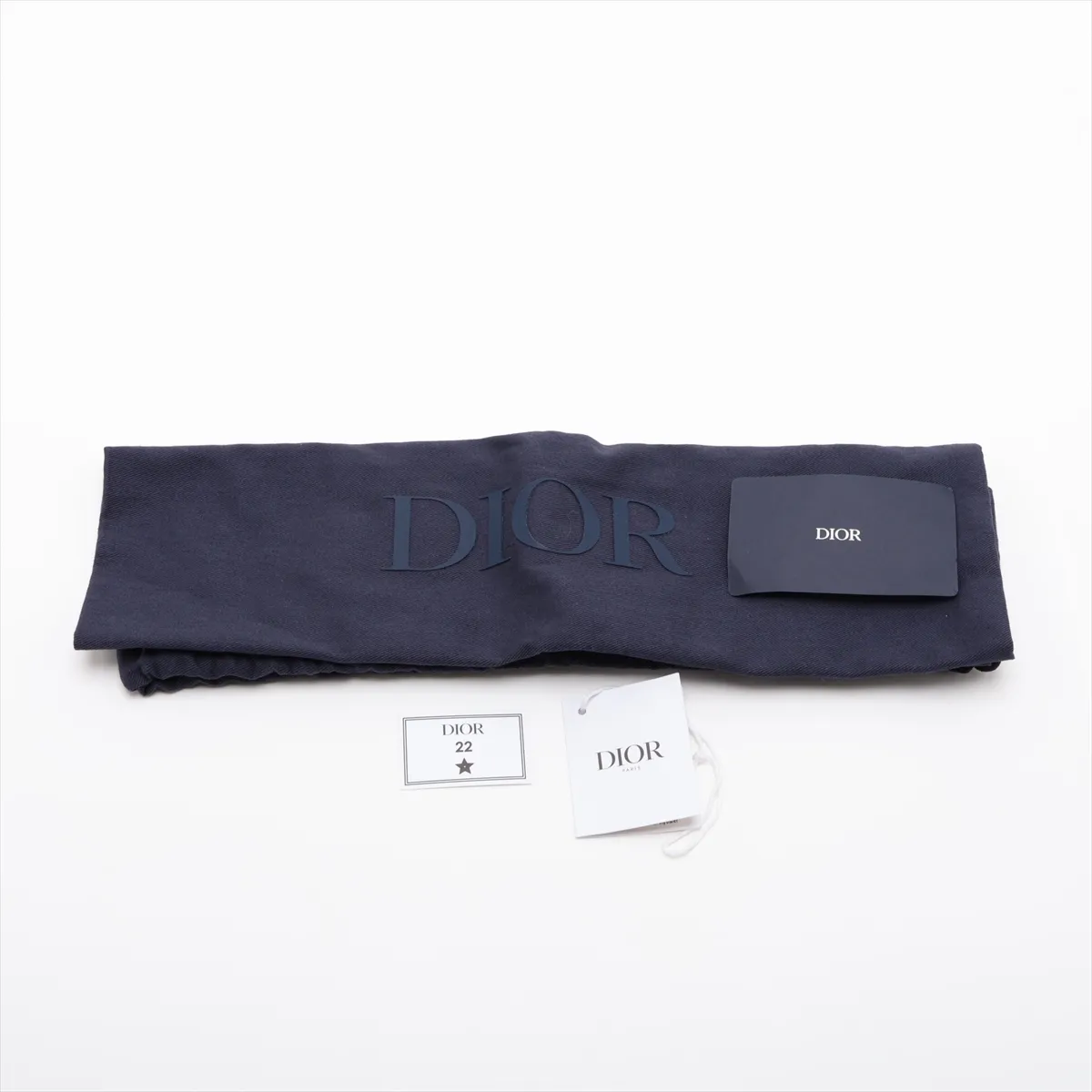 Oblique Scarab Canvas x Leather Body Bag, Navy x Black — view 8