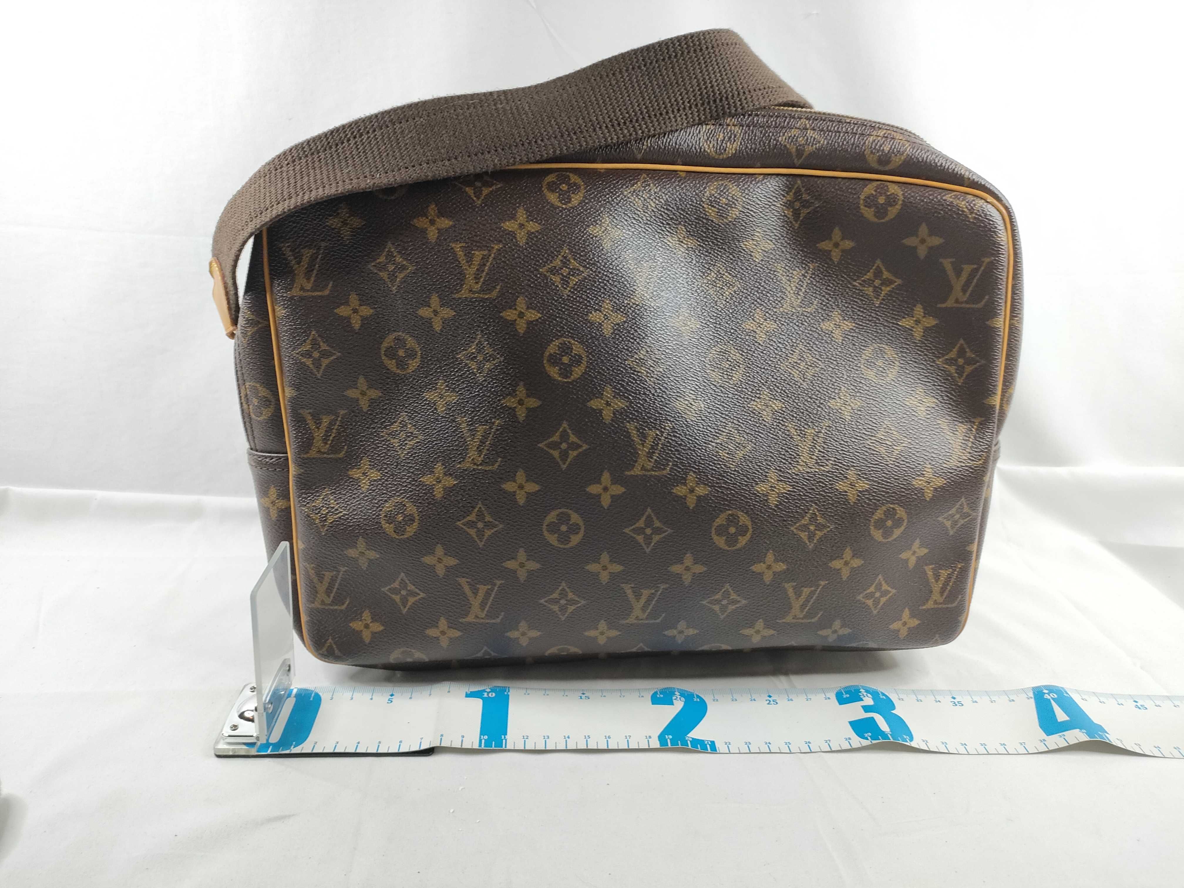 Monogram Reporter GM M45252 SP0948 Brown Shoulder Bag — view 2