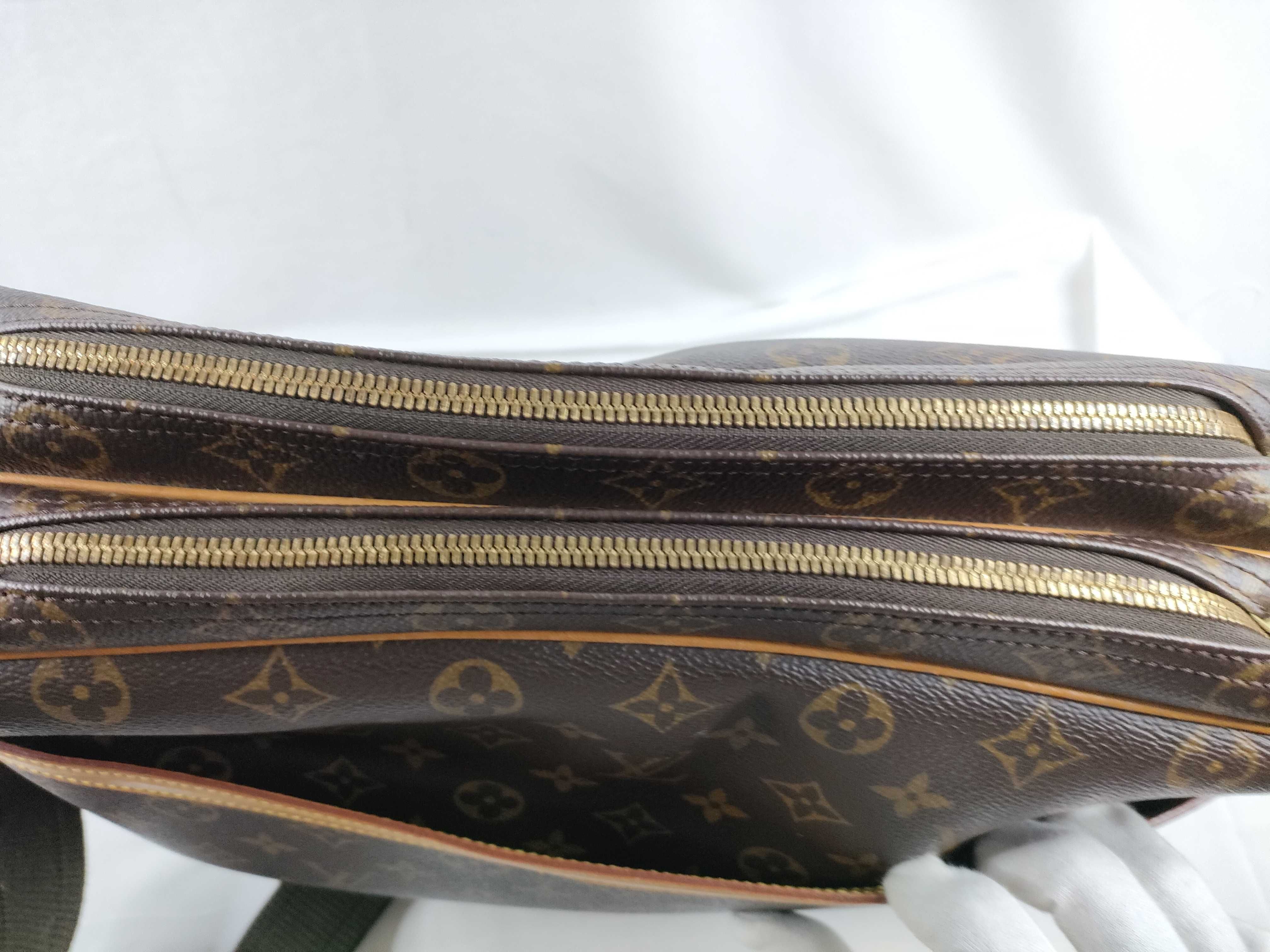Monogram Reporter GM M45252 SP0948 Brown Shoulder Bag — view 9