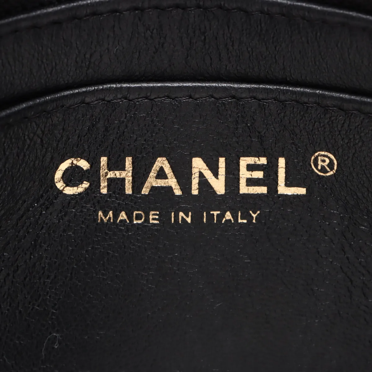 [Individually wrapped] Chanel Mini Matelasse 18 Lambskin Single Flap Single Chain Bag Black Gold Hardware TH91LG34 Random Plate AS5219 — view 7