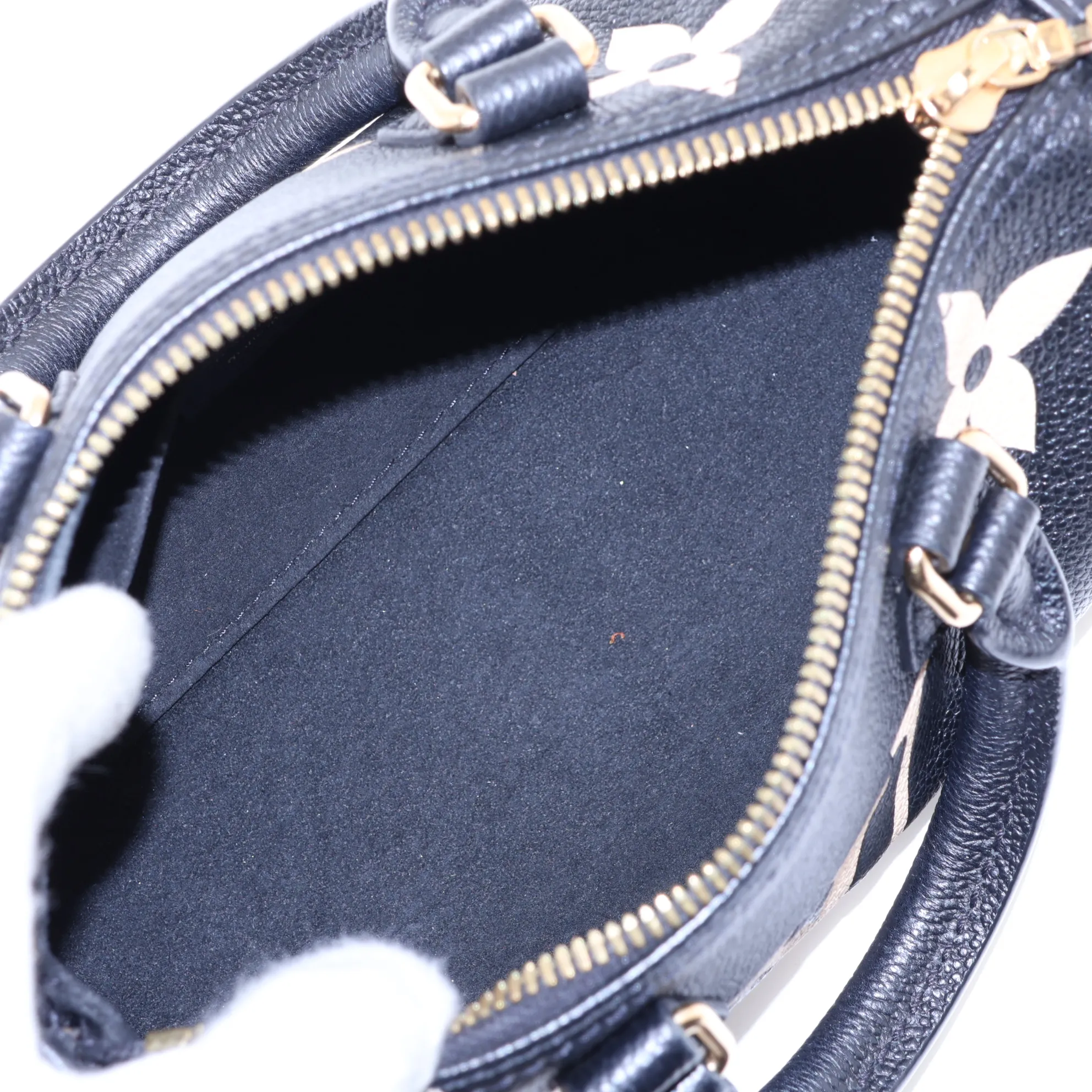 Monogram Empreinte Papillon BB M45980 Black x Beige (RFID detected) — view 8