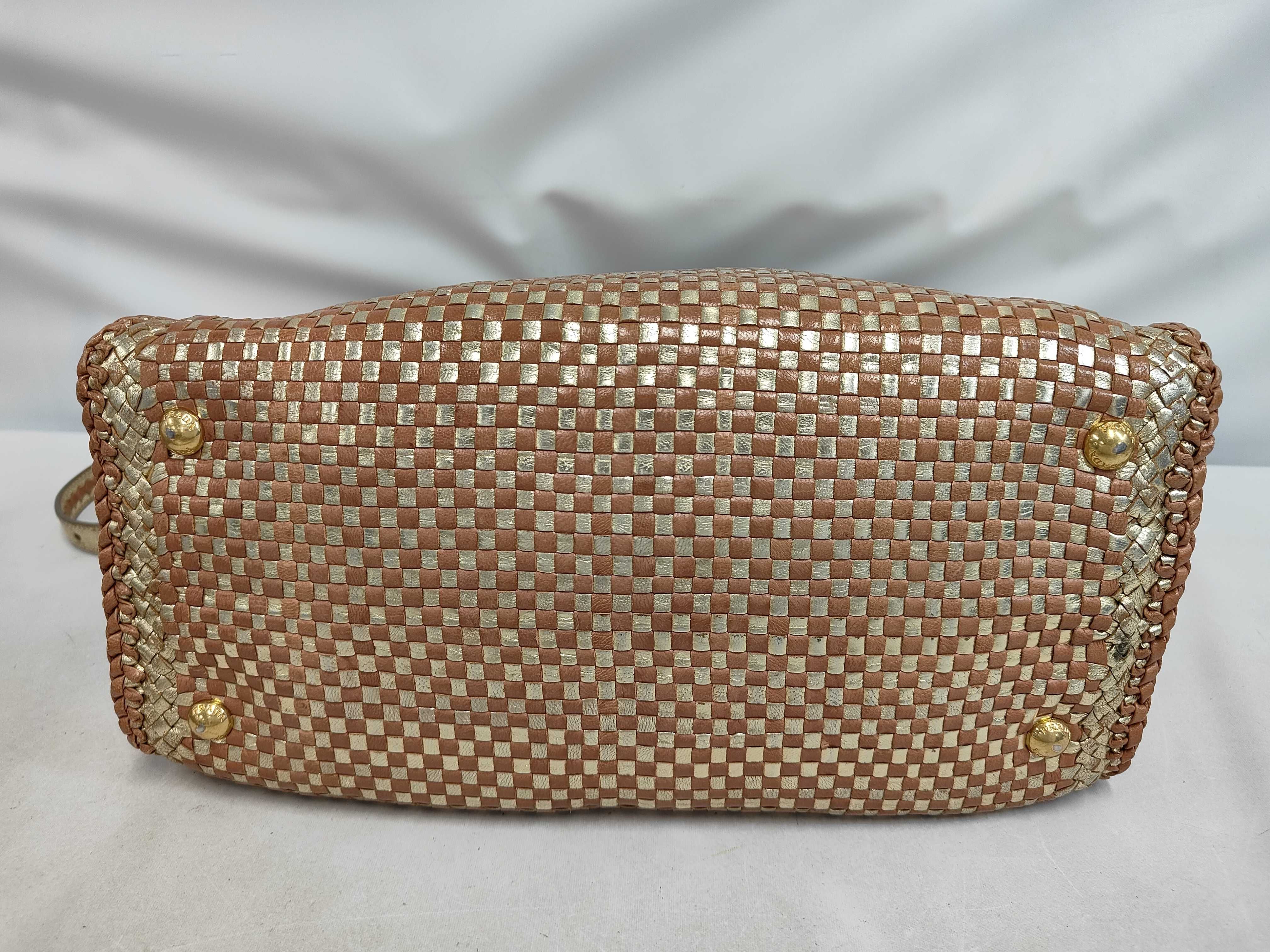 2-way woven handbag — view 4