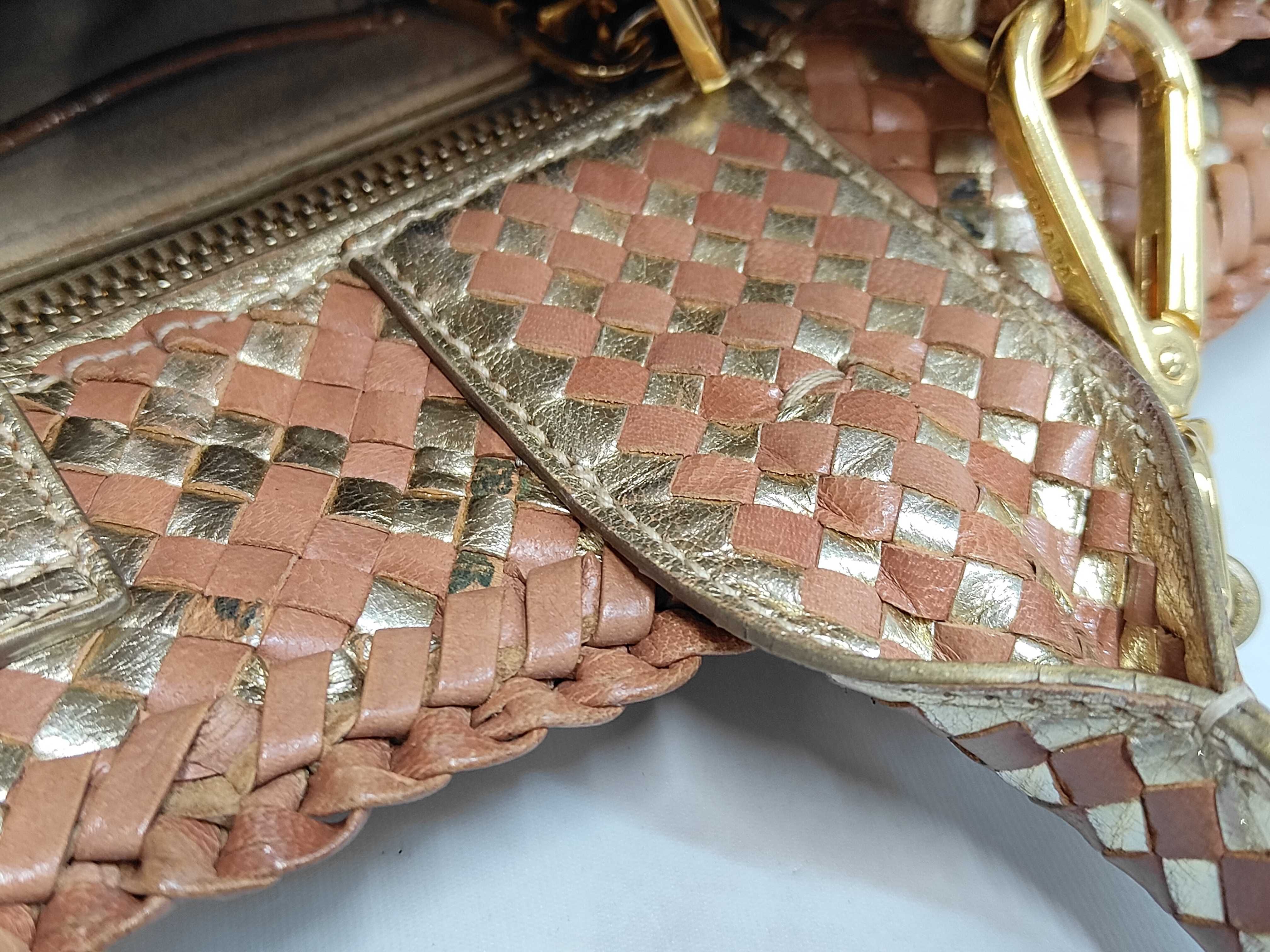 2-way woven handbag — view 6