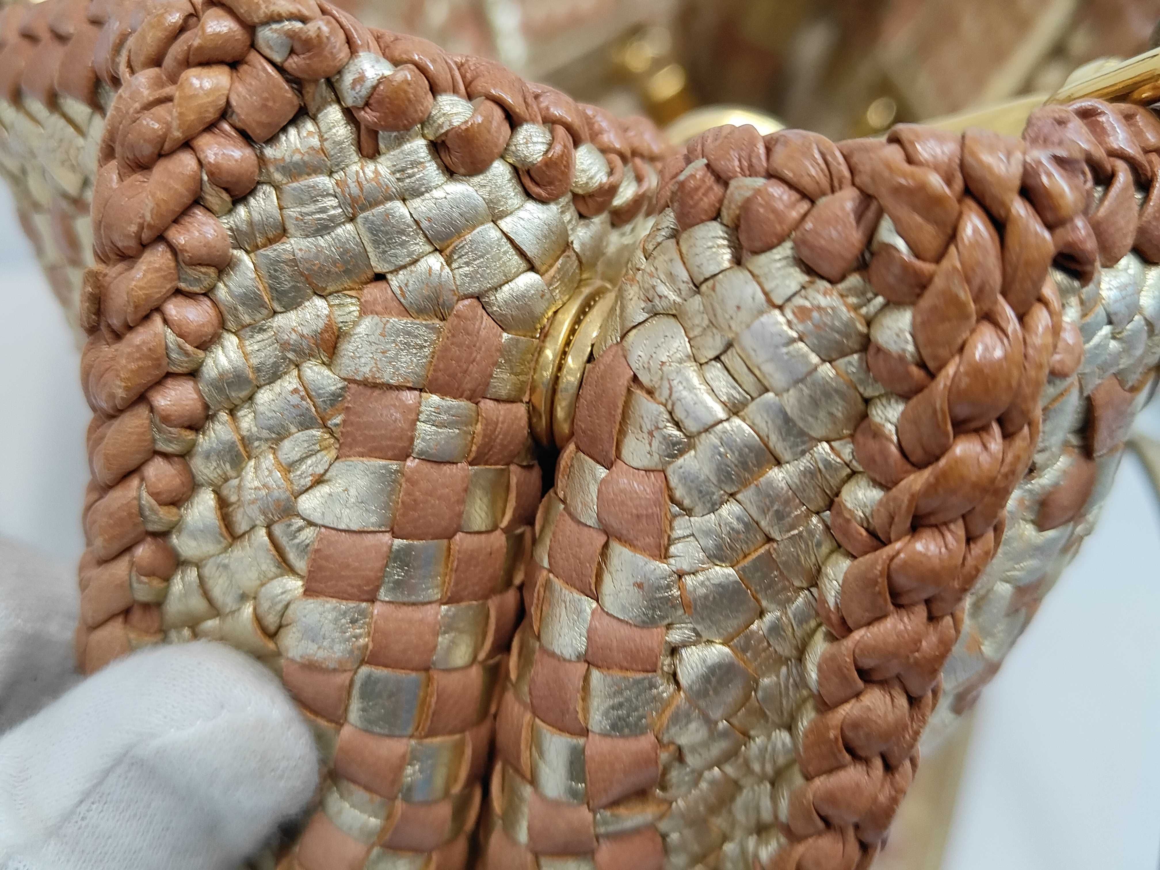 2-way woven handbag — view 9