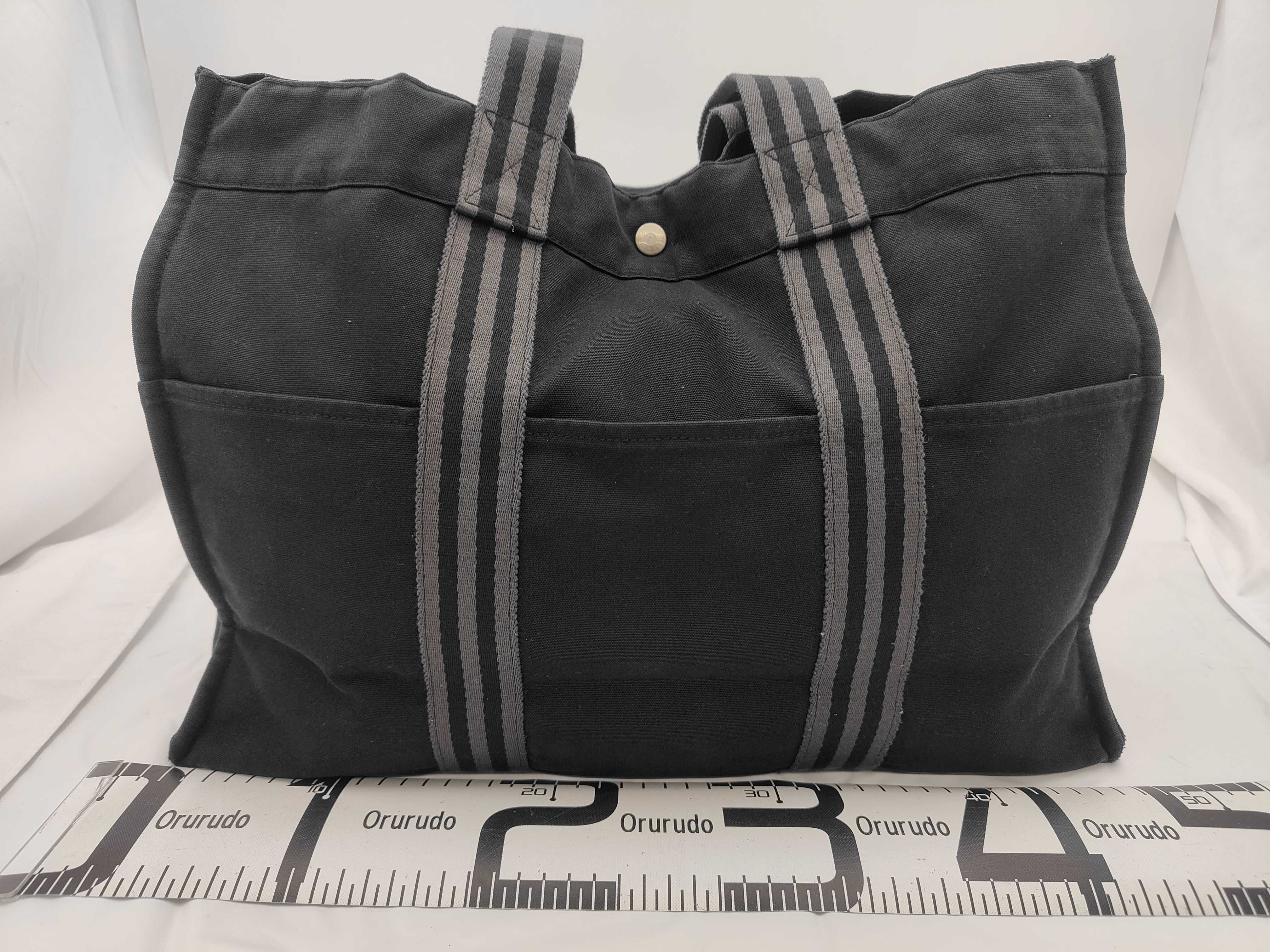 Fourre-Tout Tote GM Canvas Black Tote Bag — view 2