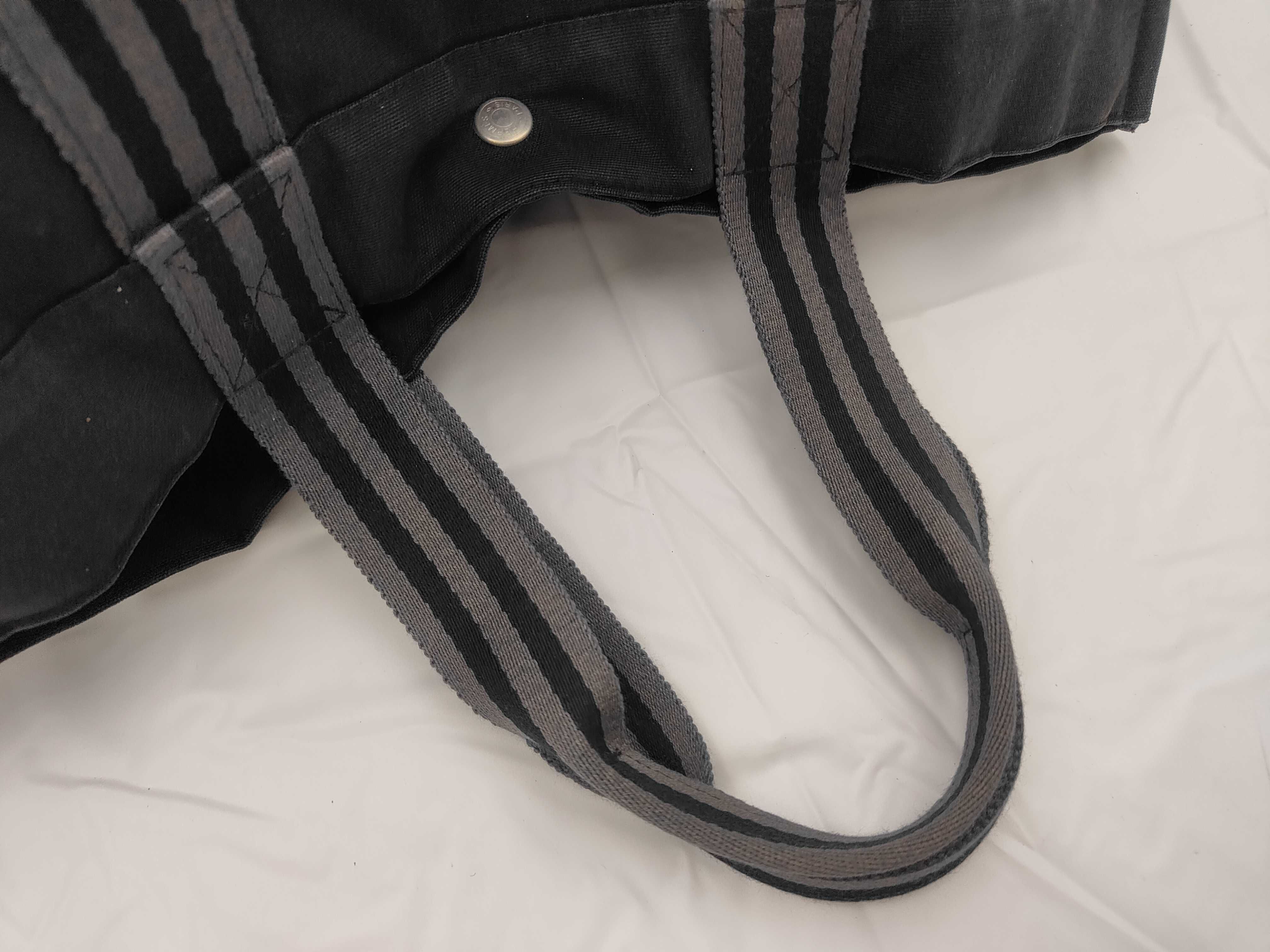 Fourre-Tout Tote GM Canvas Black Tote Bag — view 3