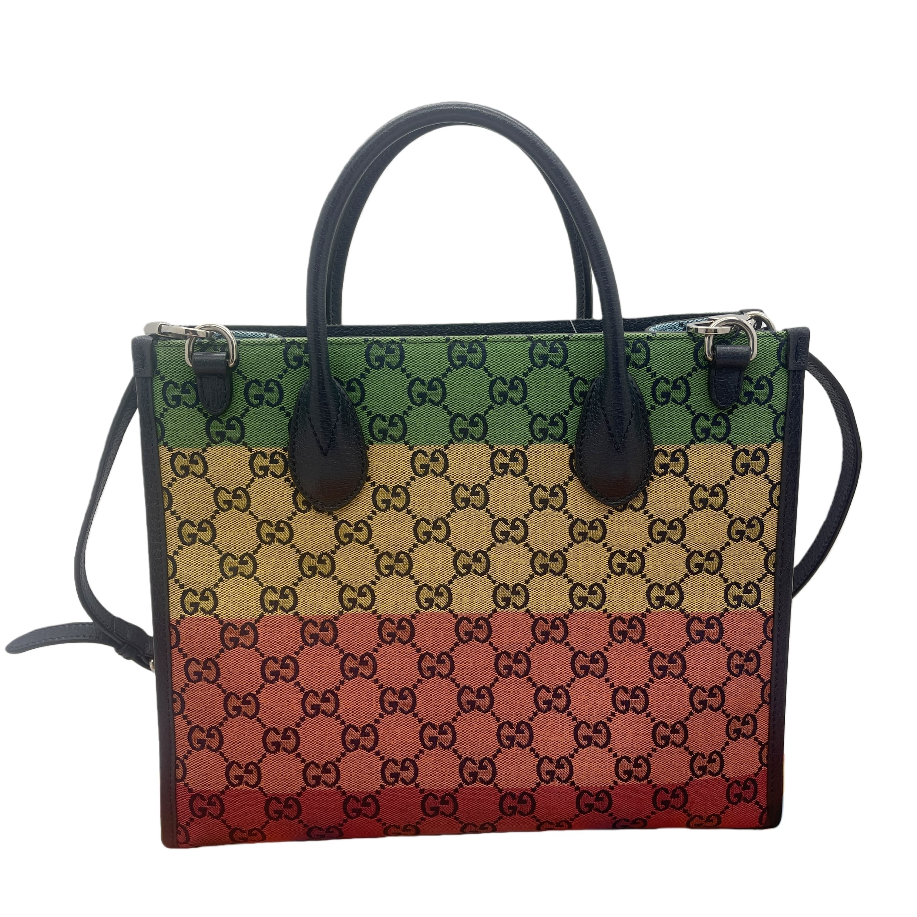 GG Multicolor 2-Way Tote Bag — view 2