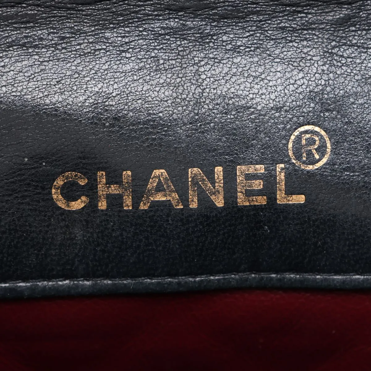 Matelassé Lambskin Single Flap Single Chain Bag, Black with Gold Hardware, Item No. 1516162 (Serial Number 1) — view 9