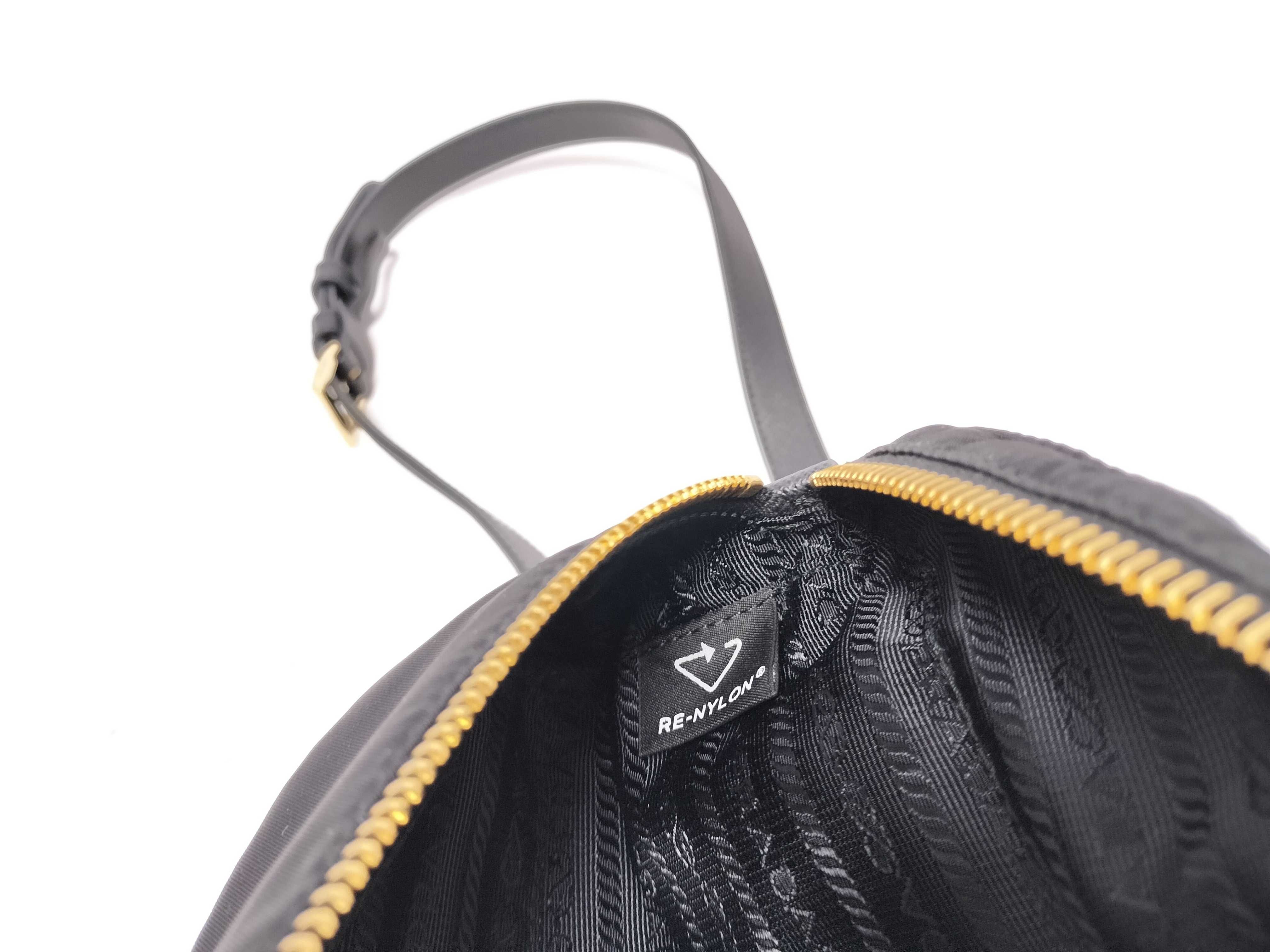 Nylon Prada Tessuto Nylon Body Bag Black 1BL045 Waist Bag — view 11