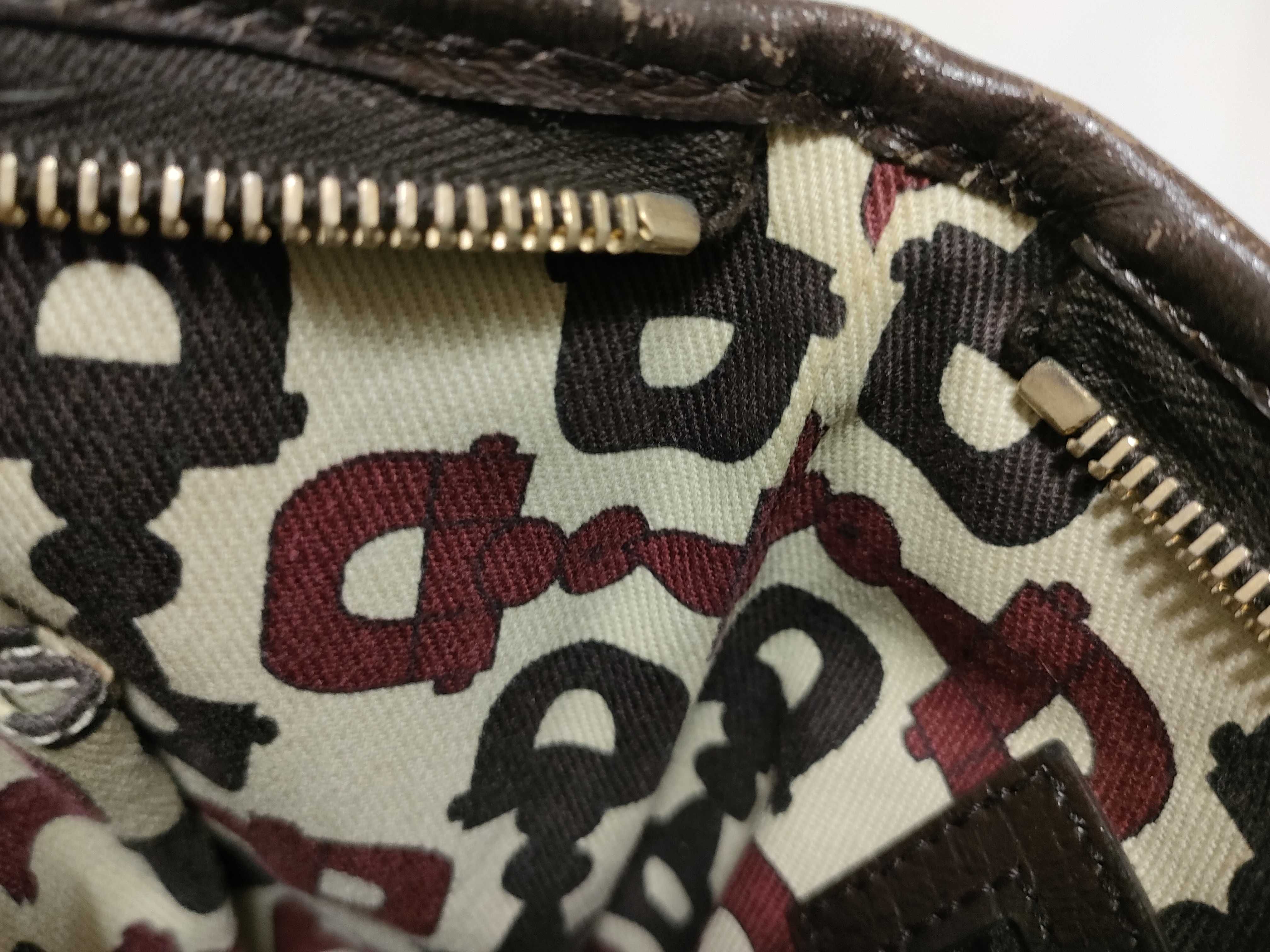 GG Canvas Sherry Line Canvas x Leather Shoulder Bag Beige x Brown 144388 Shoulder Bag — view 9