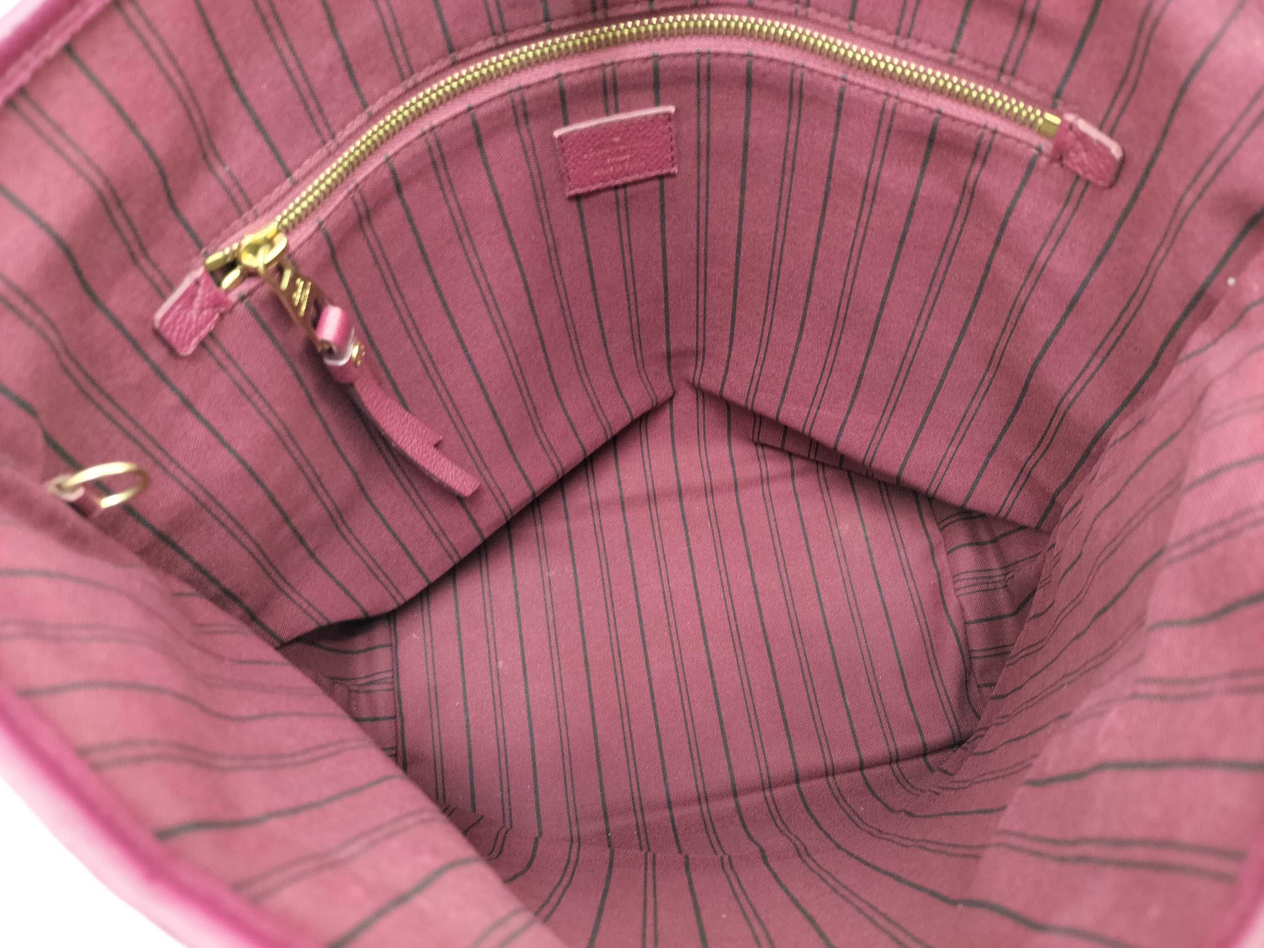 Monogram Empreinte Louis Vuitton Shoulder Bag — view 11