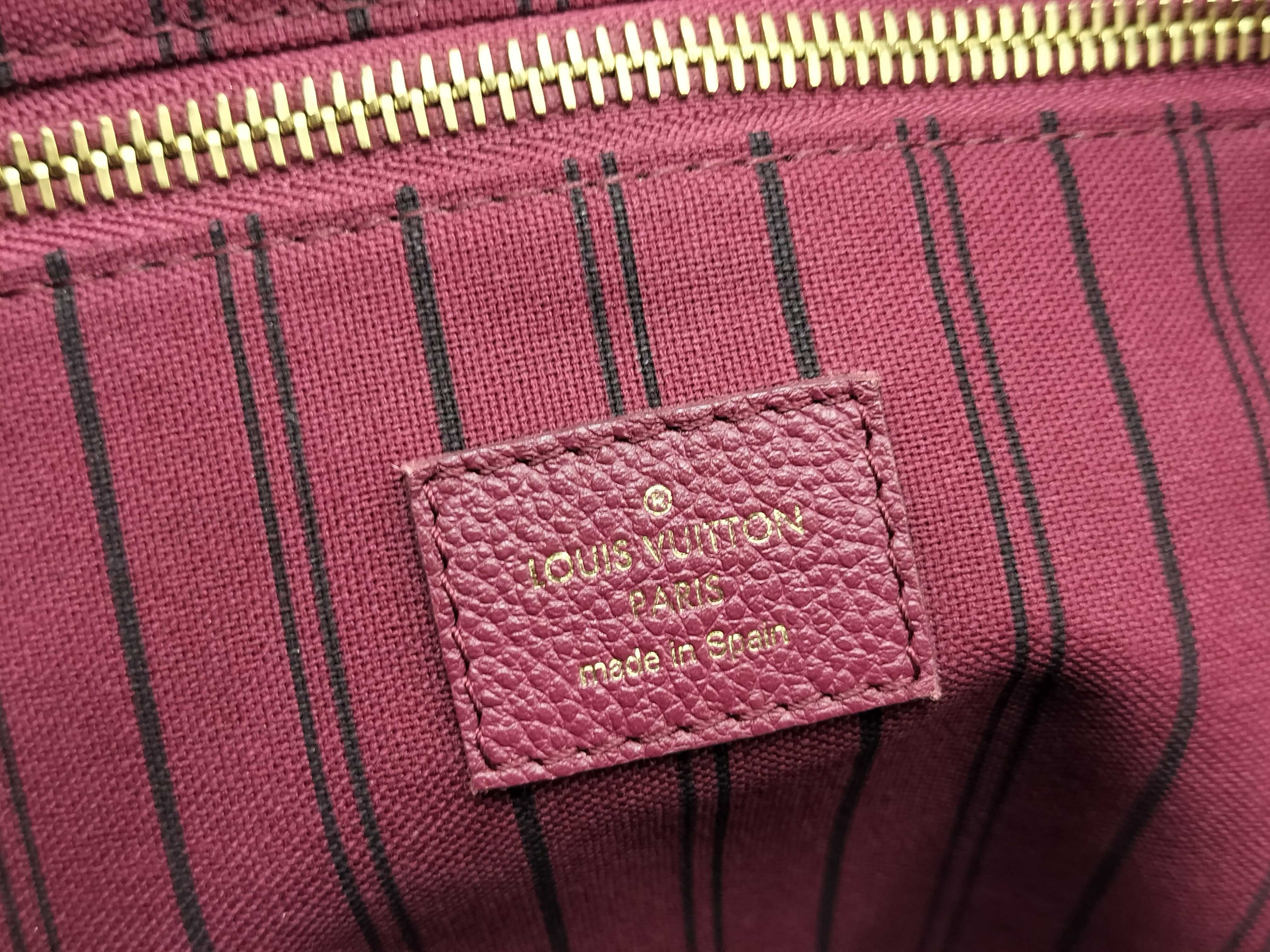 Monogram Empreinte Louis Vuitton Shoulder Bag — view 13
