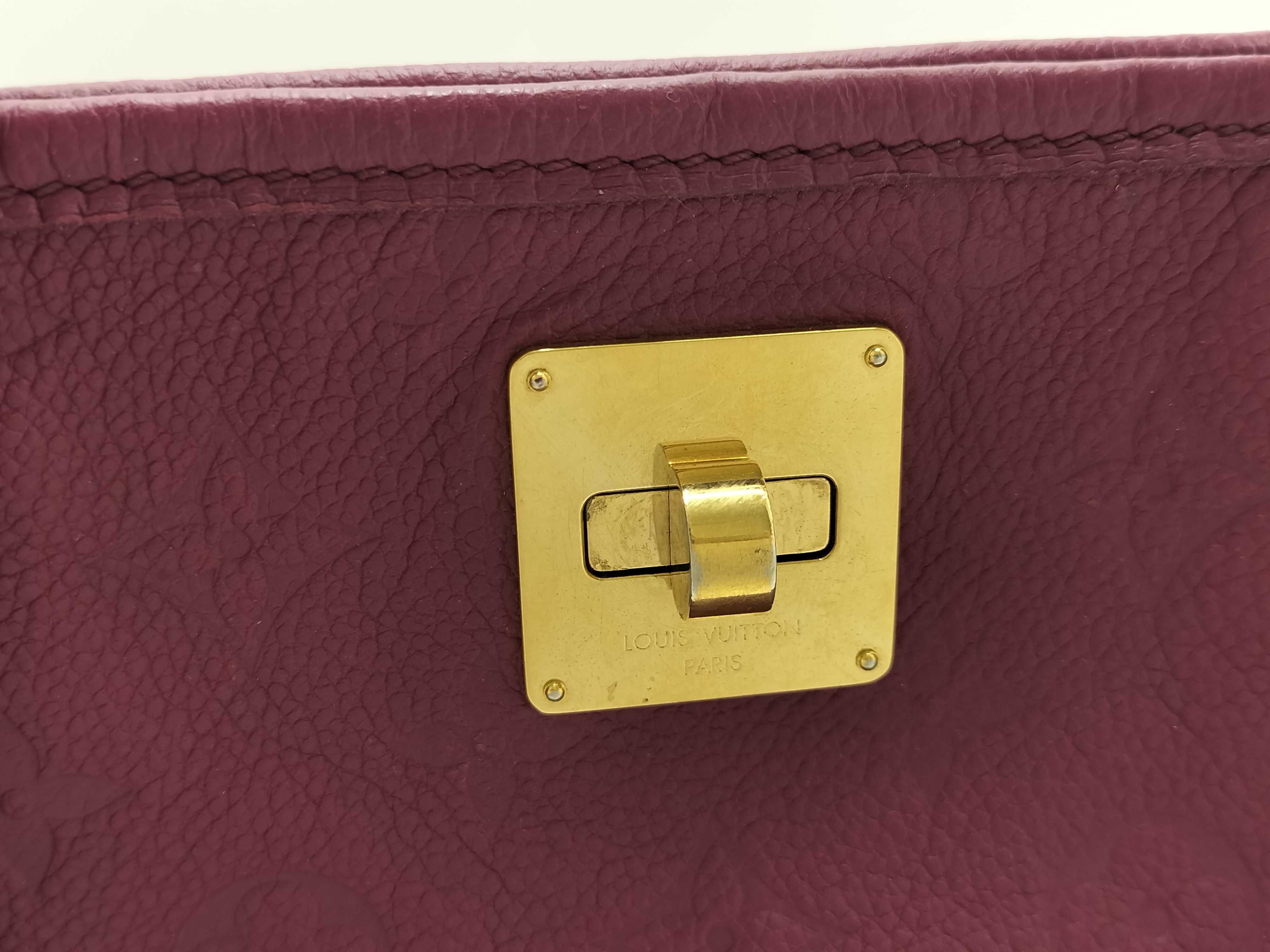 Monogram Empreinte Louis Vuitton Shoulder Bag — view 5