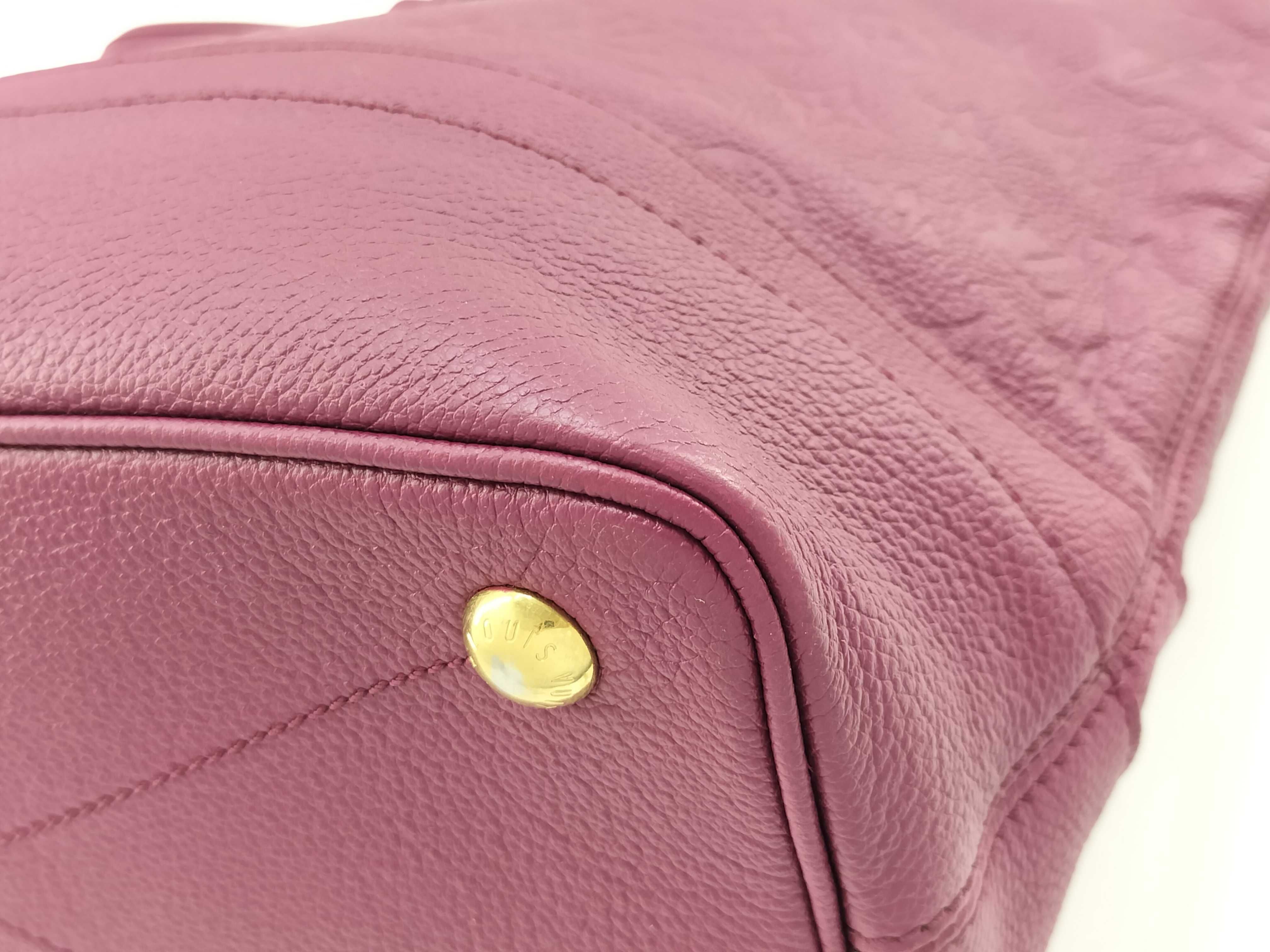 Monogram Empreinte Louis Vuitton Shoulder Bag — view 8