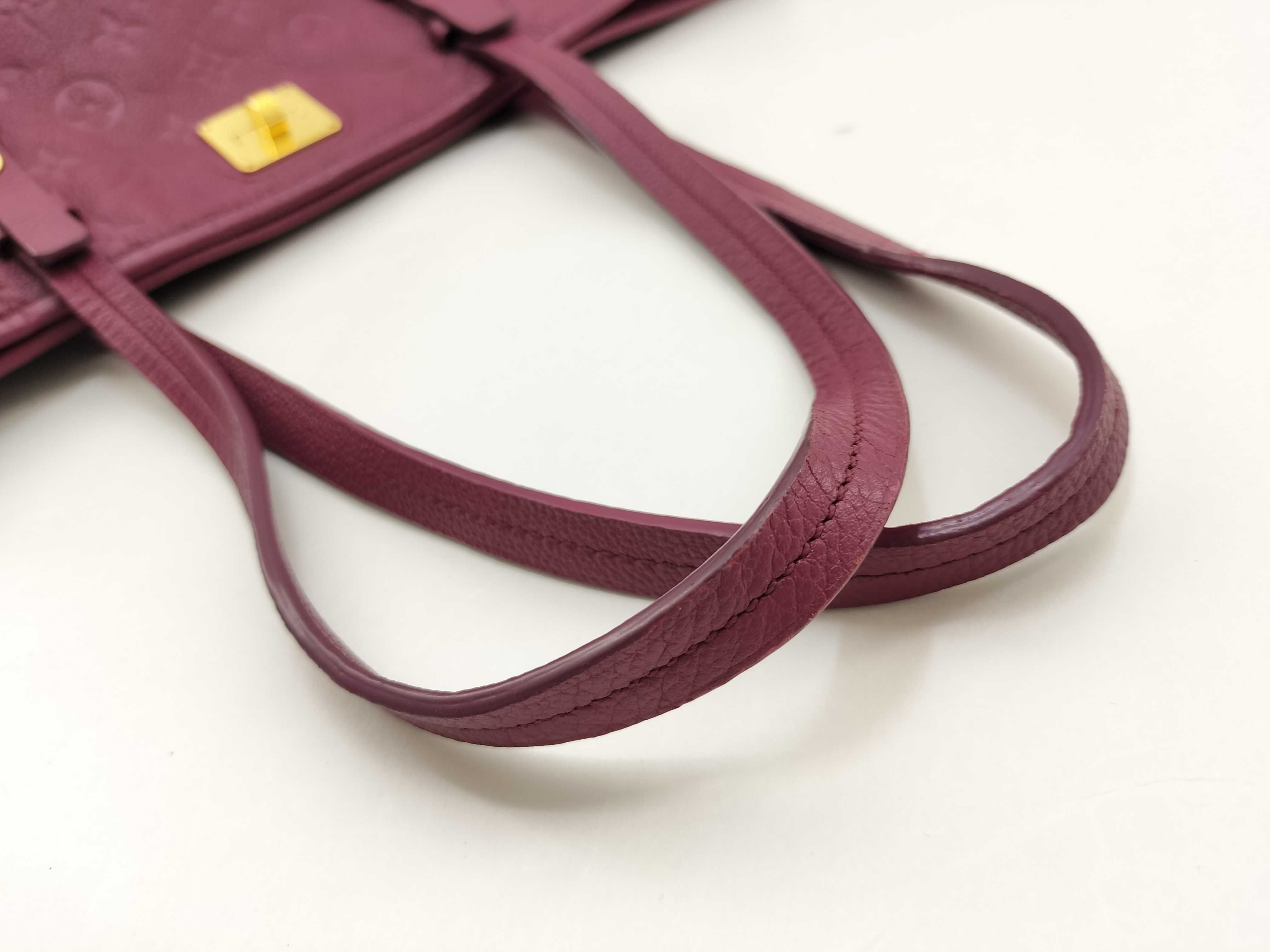Monogram Empreinte Louis Vuitton Shoulder Bag — view 9