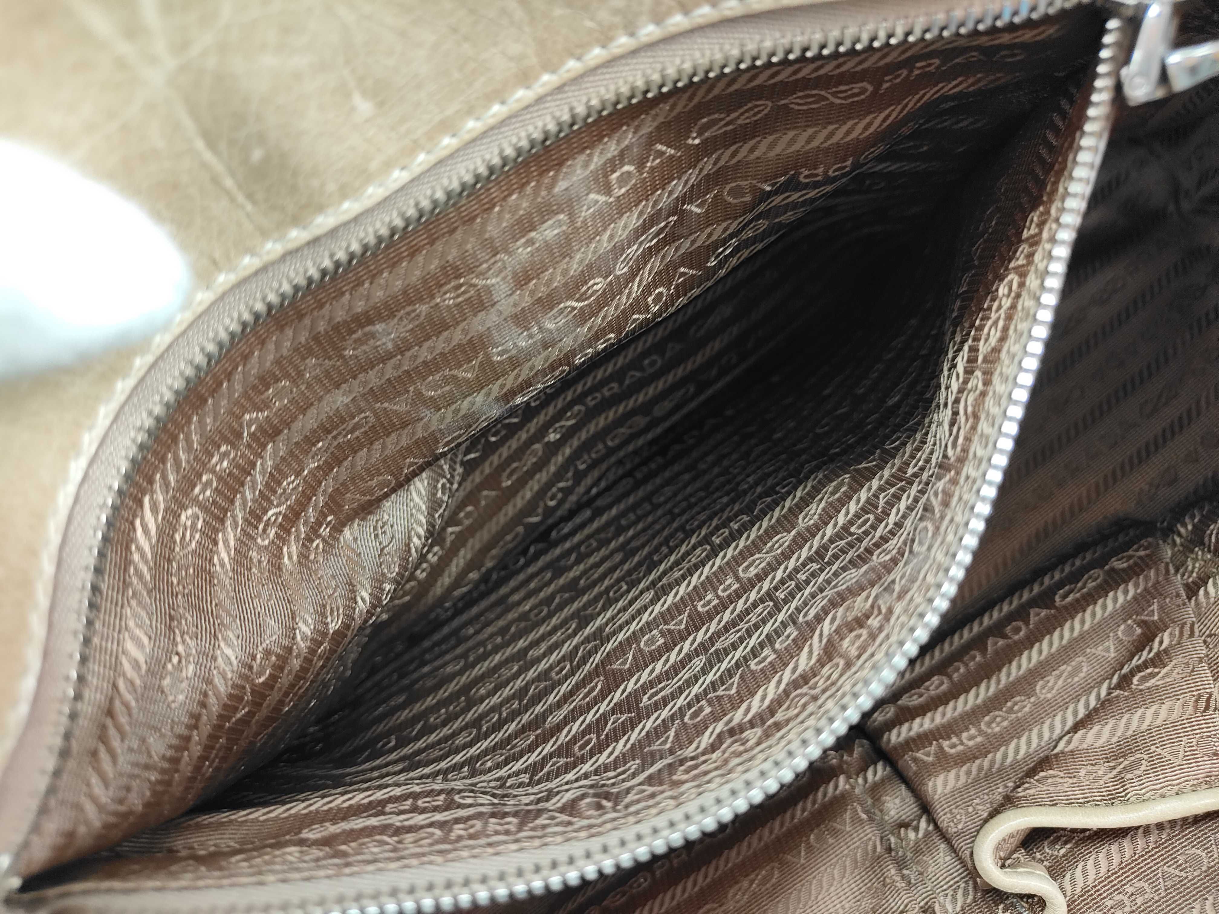 Turnlock Leather Tote Bag — view 12