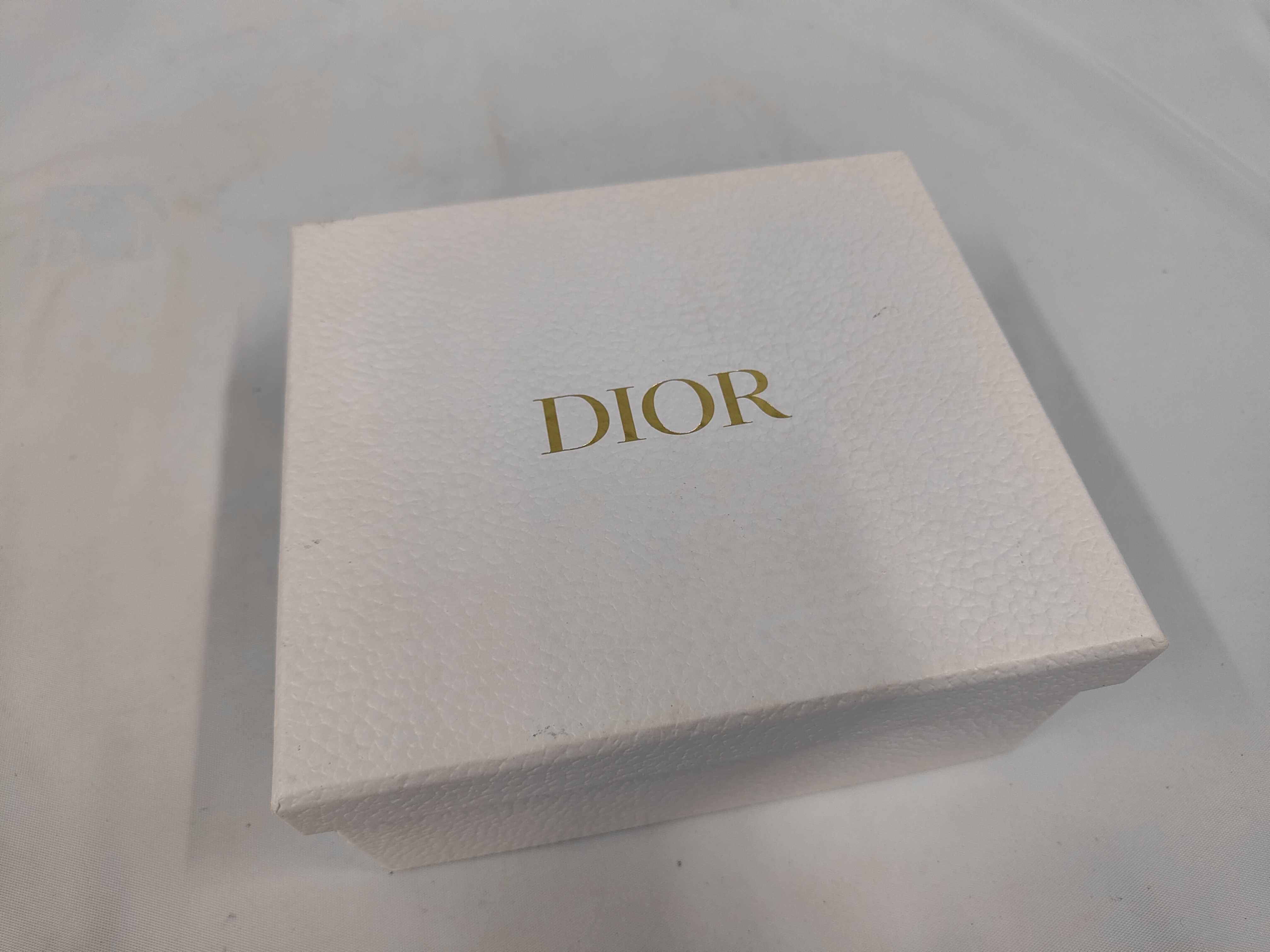 Logo Necklace GP Rhinestone Gold Dior Necklace — view 6