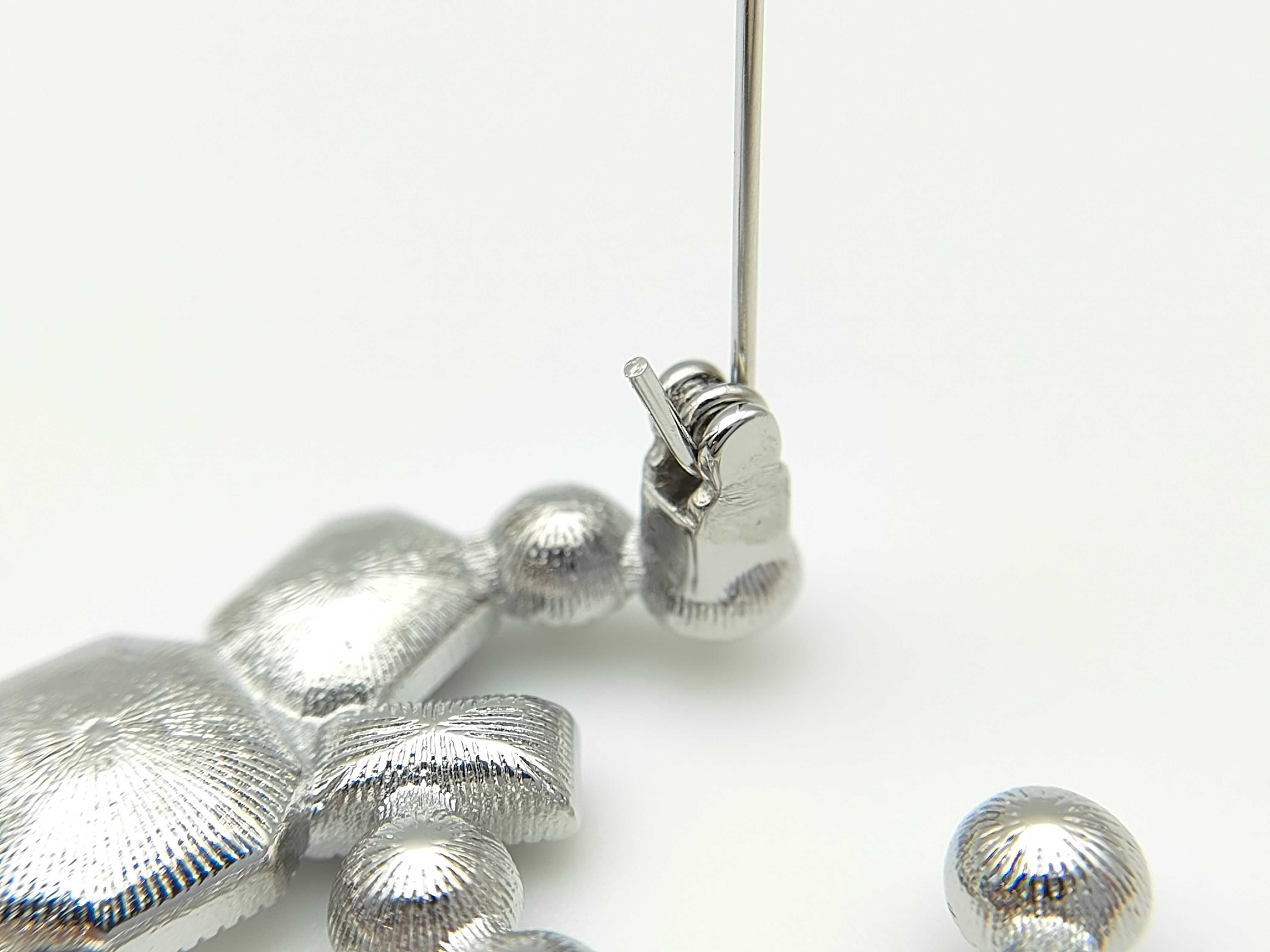 pearl ribbon brooch — view 7