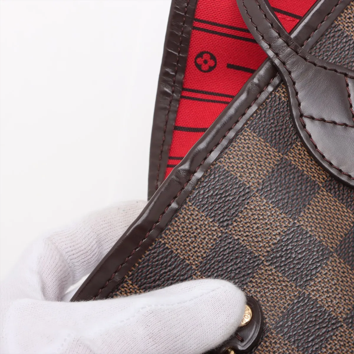 Damier Neverfull MM N51105 SP1088 Brown — view 15