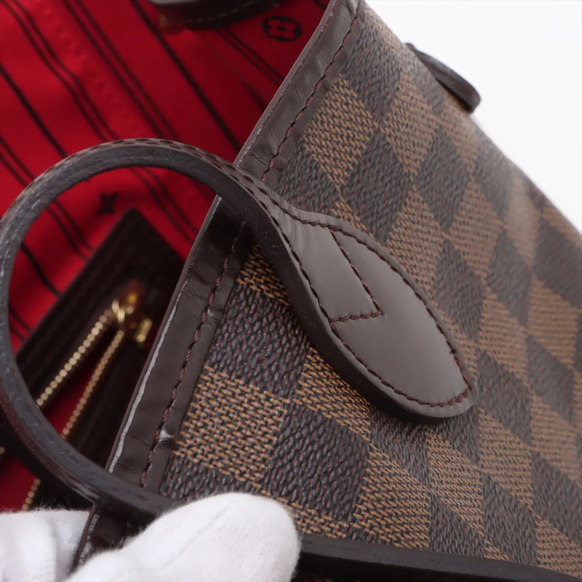Damier Neverfull MM N51105 SP1088 Brown — view 10
