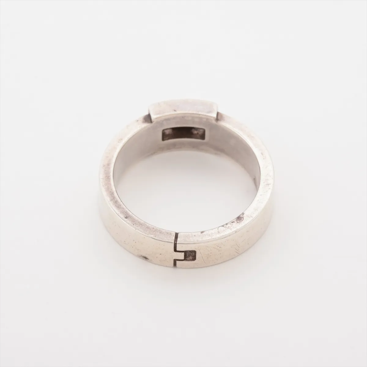Hercules Ring, Size 51, 925 Sterling Silver, 5.2g, dents, — view 2